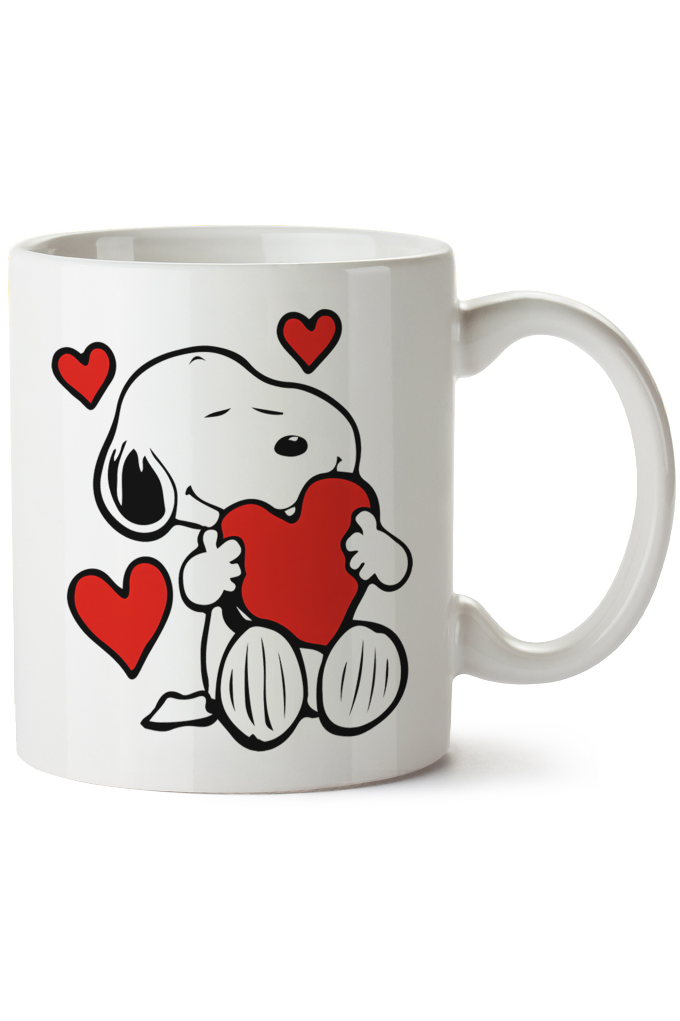 Snoopy Baskılı Porselen Kupa Bardak