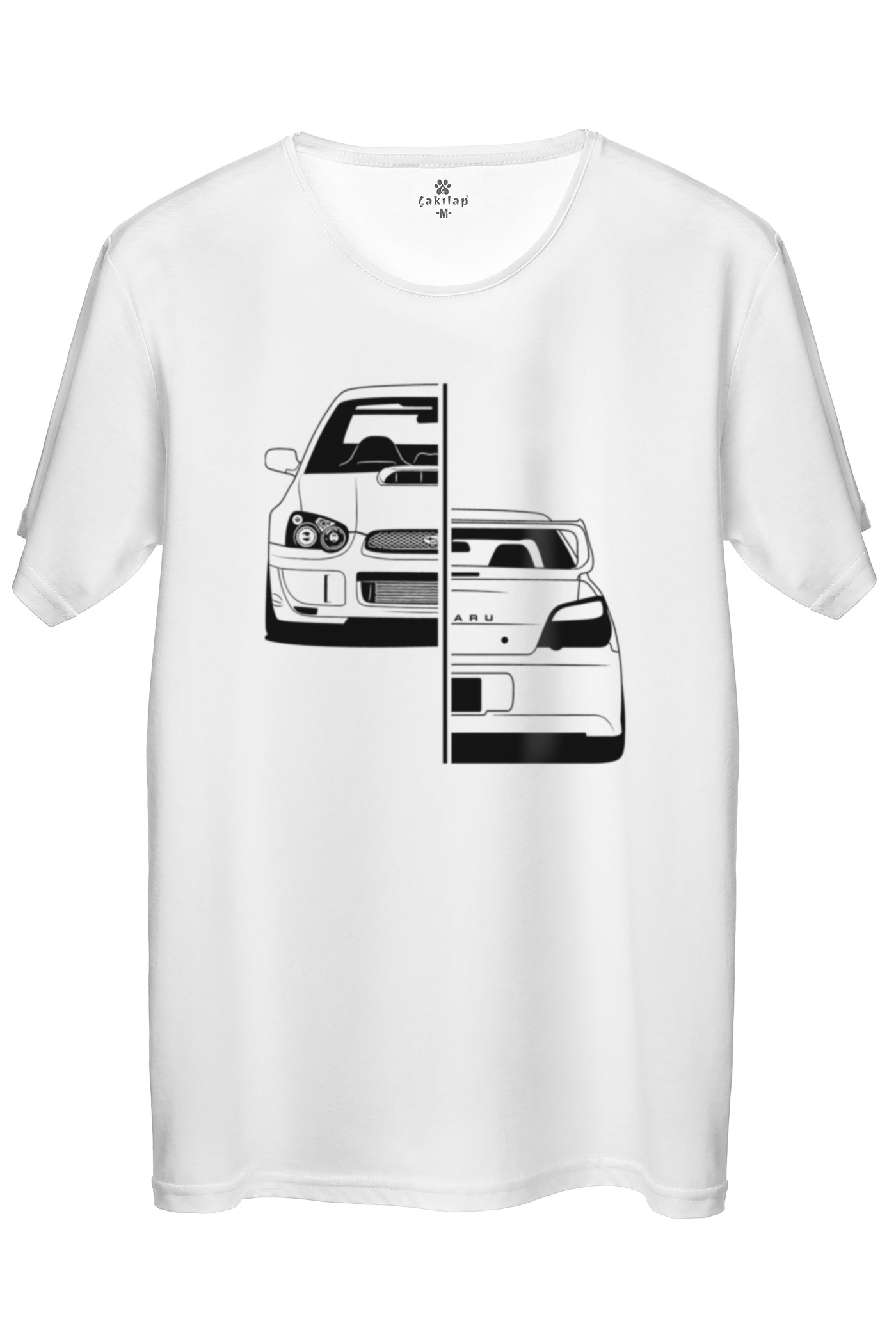 Subaru Baskılı Regular Tişört