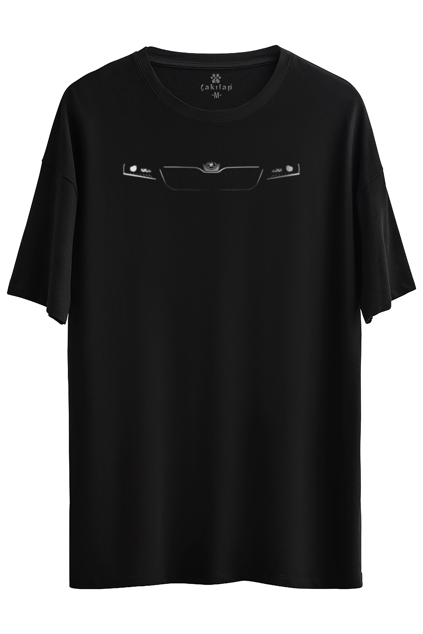 Skoda SuperBB7 Baskılı Oversize Tişört