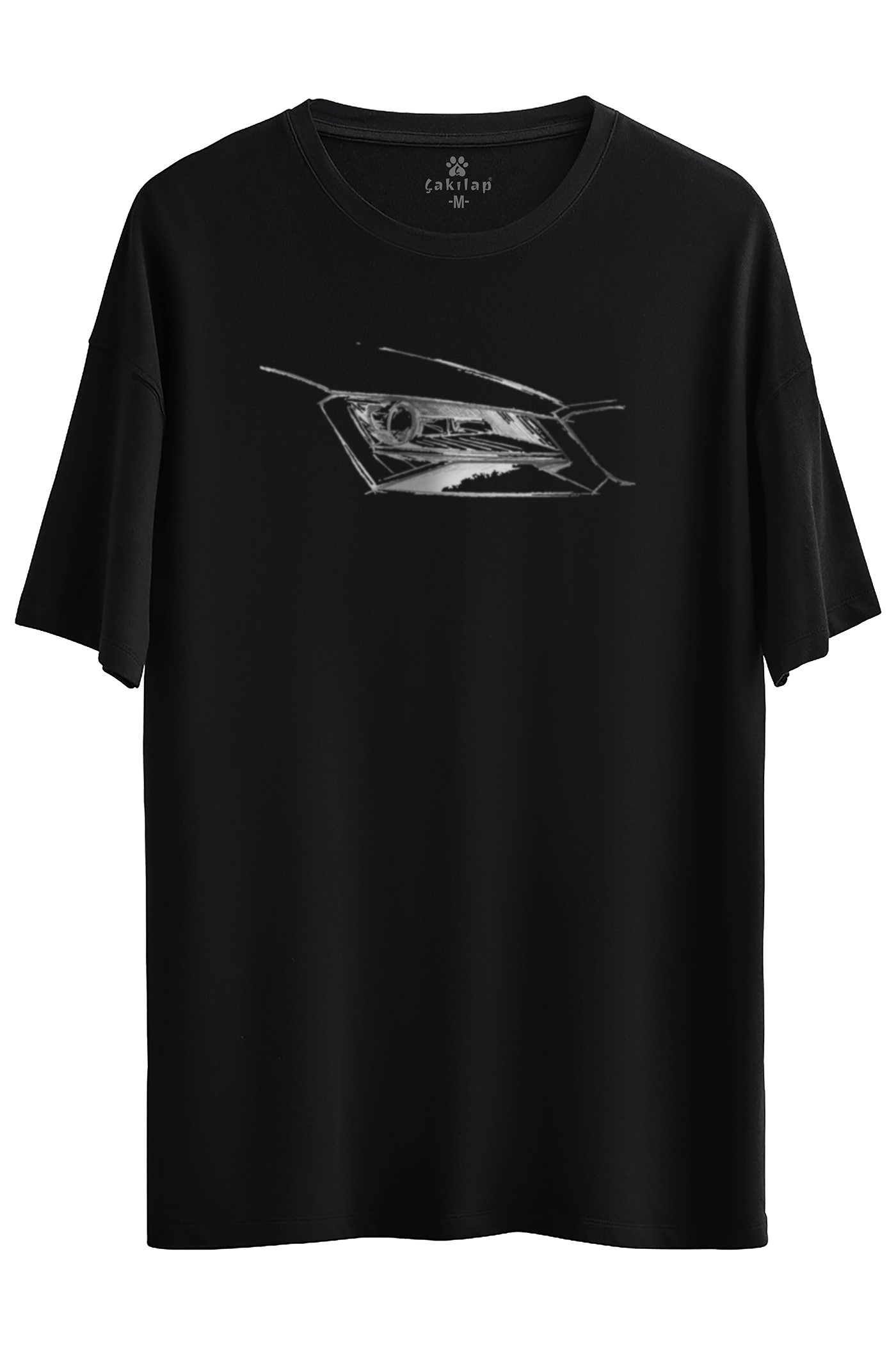 Skoda SuperBB7 Baskılı Oversize Tişört