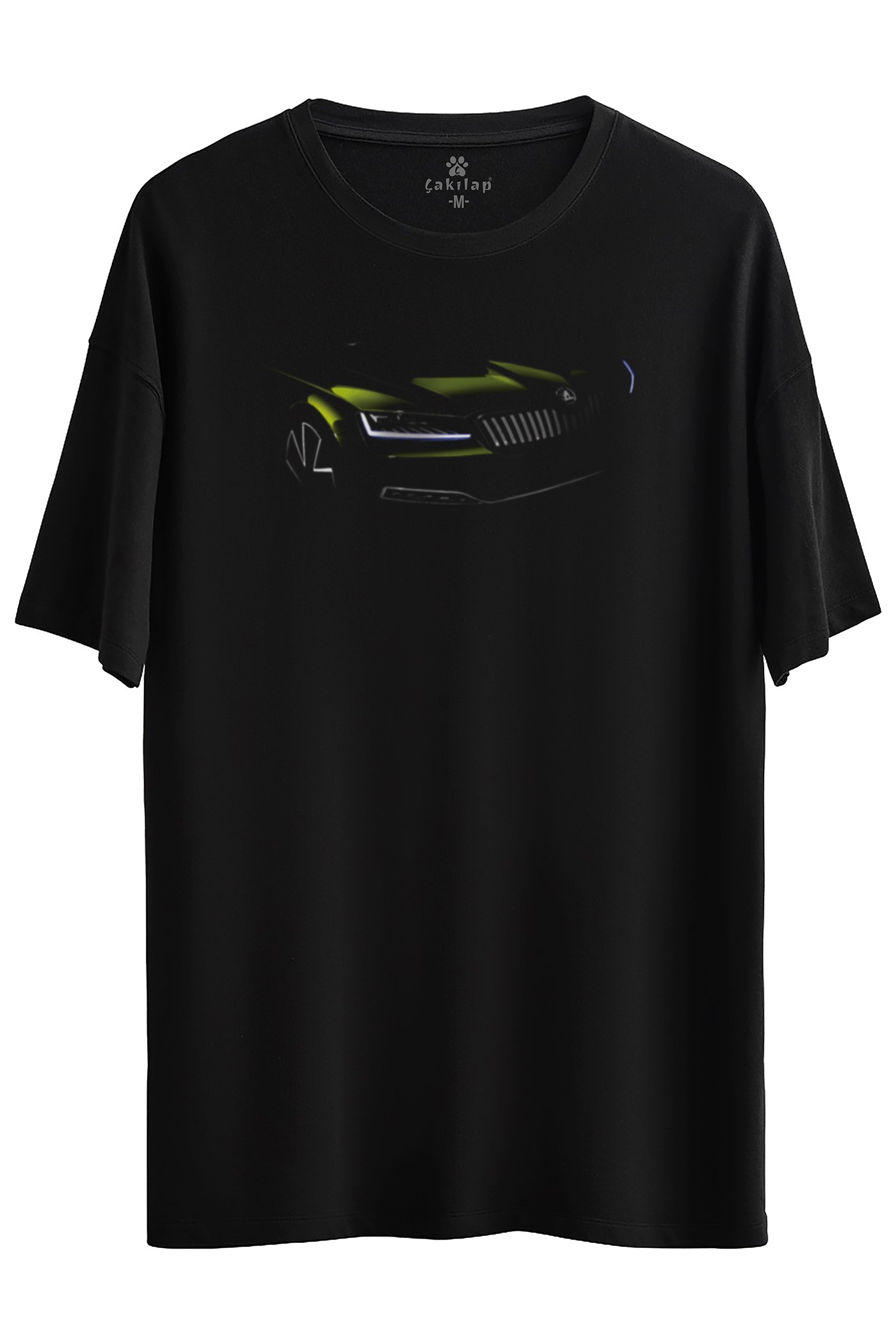 Skoda SuperBB7 Baskılı Oversize Tişört