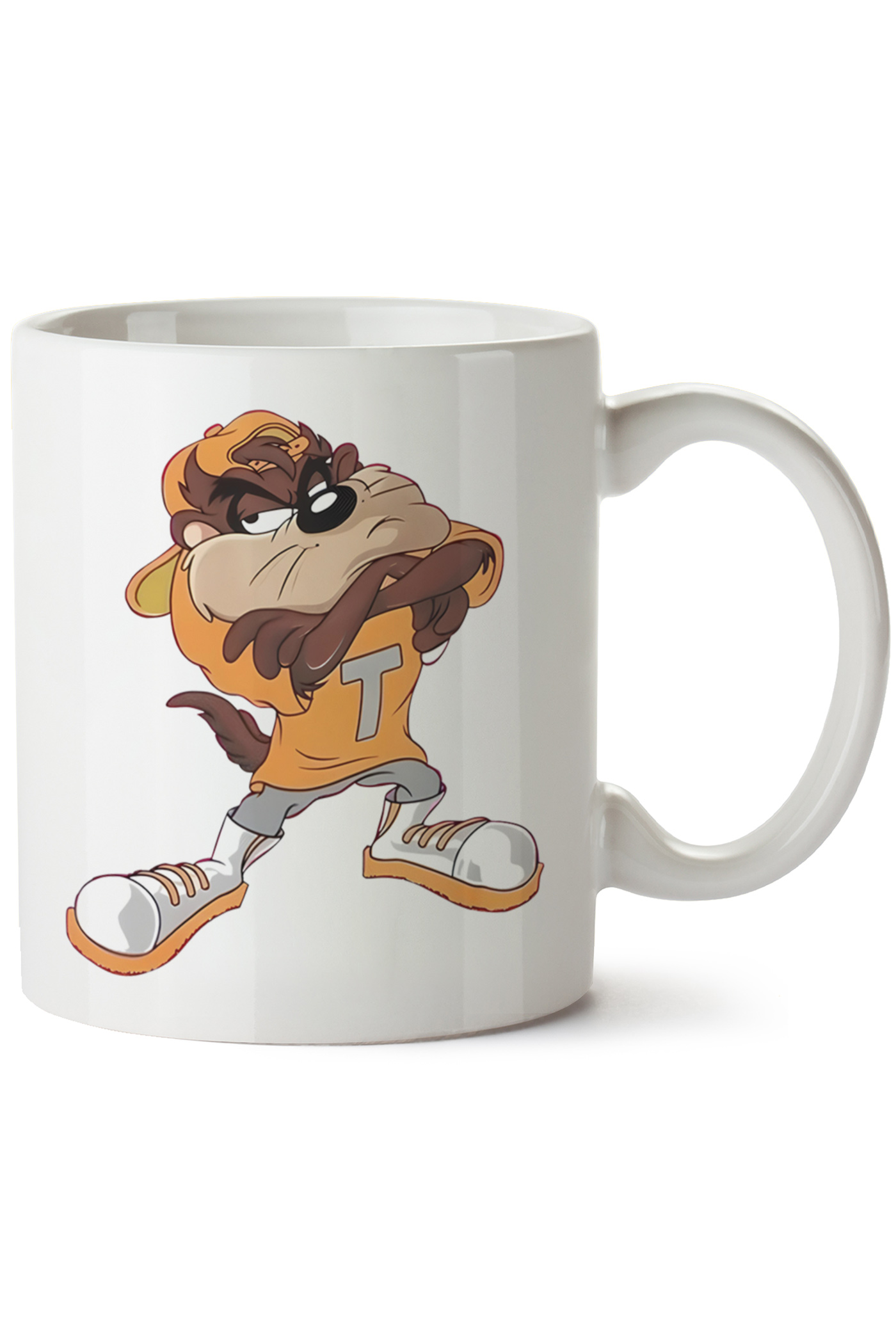 Tazmanya Canavarı Baskılı Porselen Kupa Bardak