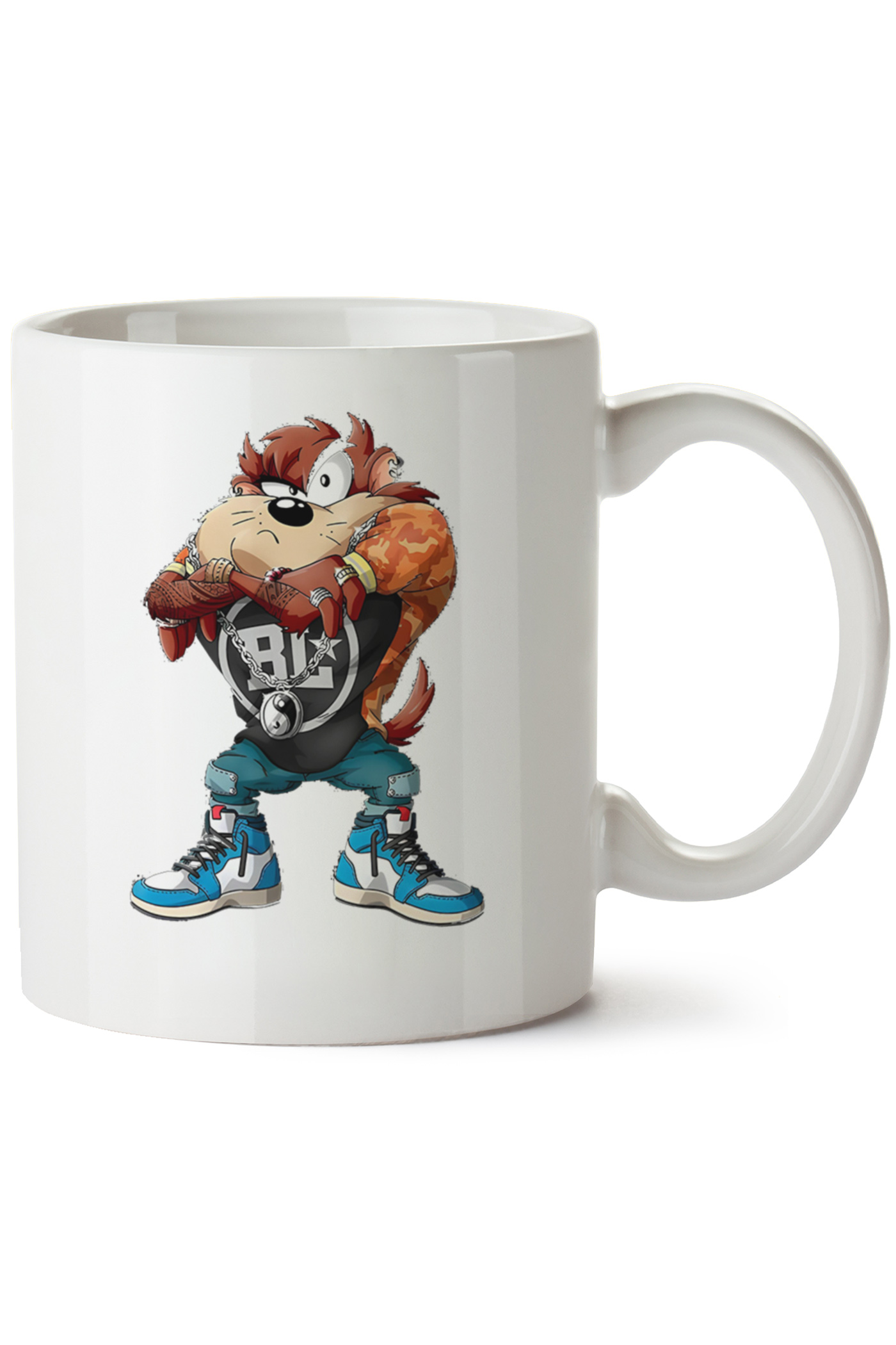 Tazmanya Canavarı Baskılı Porselen Kupa Bardak