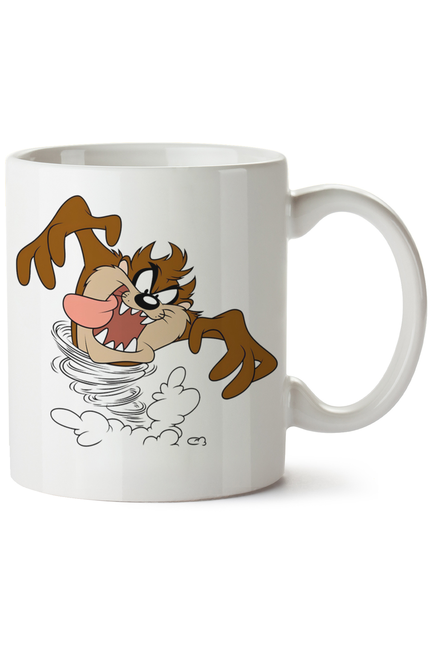 Tazmanya Canavarı Baskılı Porselen Kupa Bardak