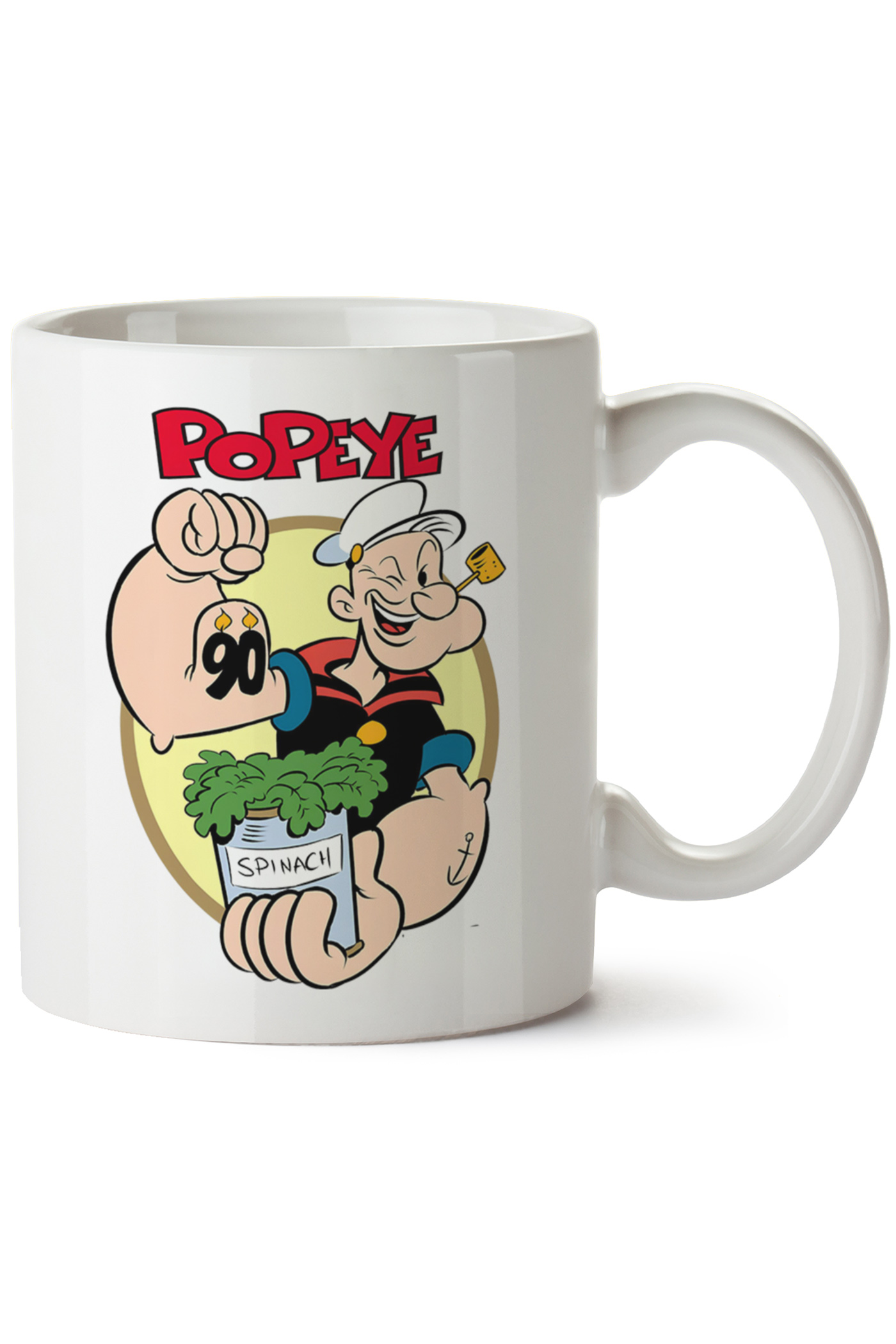 Temel Reis Baskılı Porselen Kupa Bardak