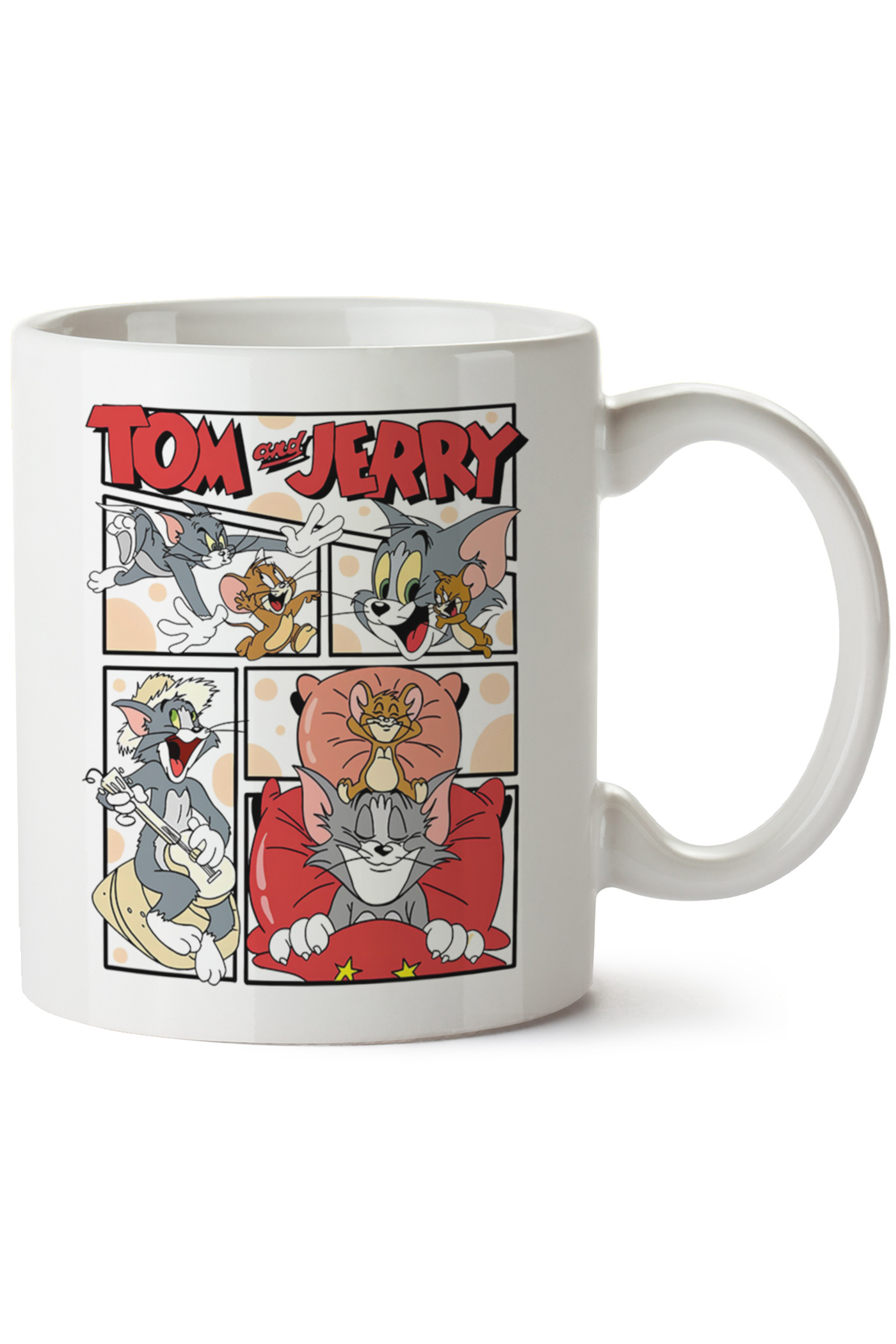 Tom&Jerry Baskılı Porselen Kupa Bardak