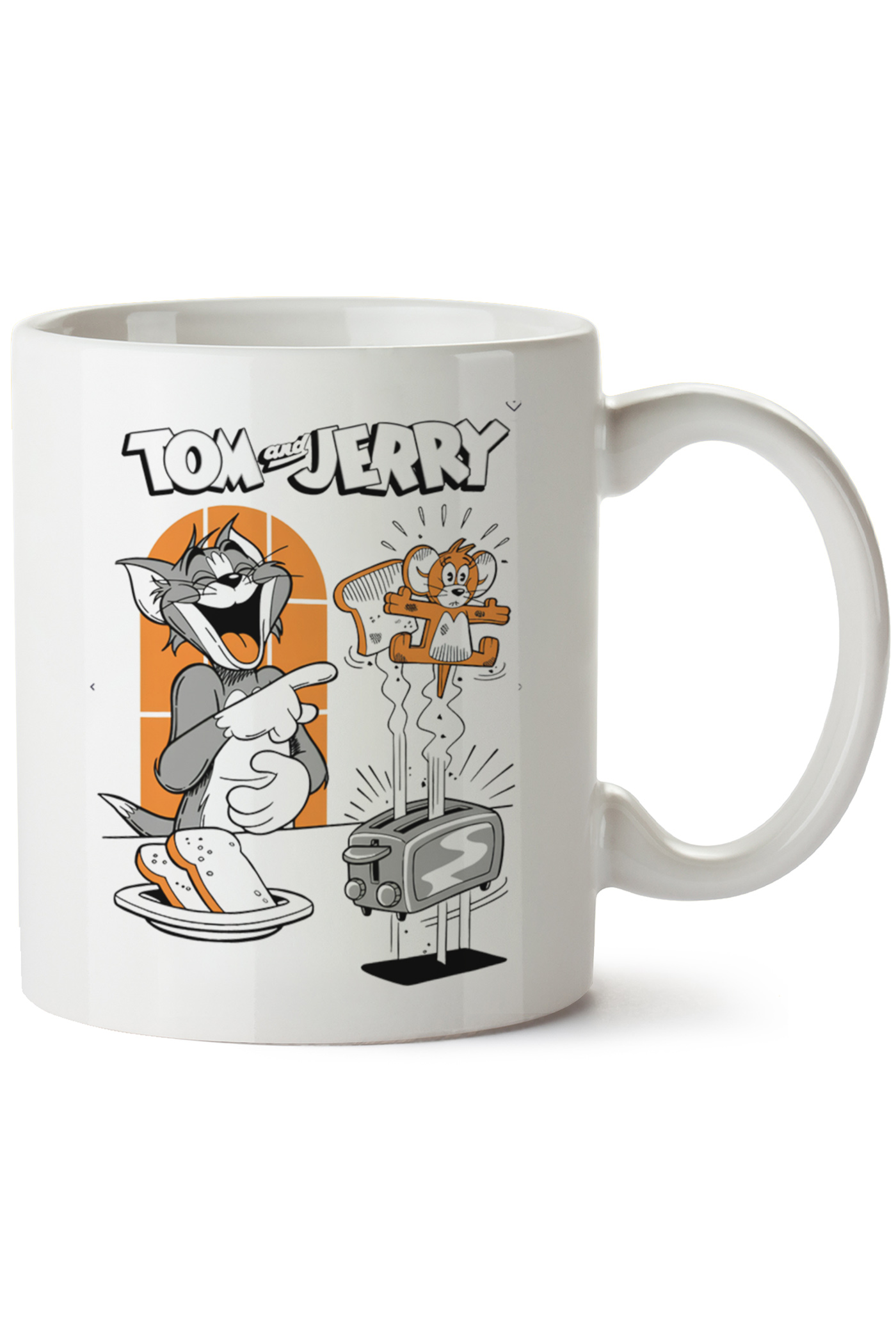 Tom&Jerry Baskılı Porselen Kupa Bardak