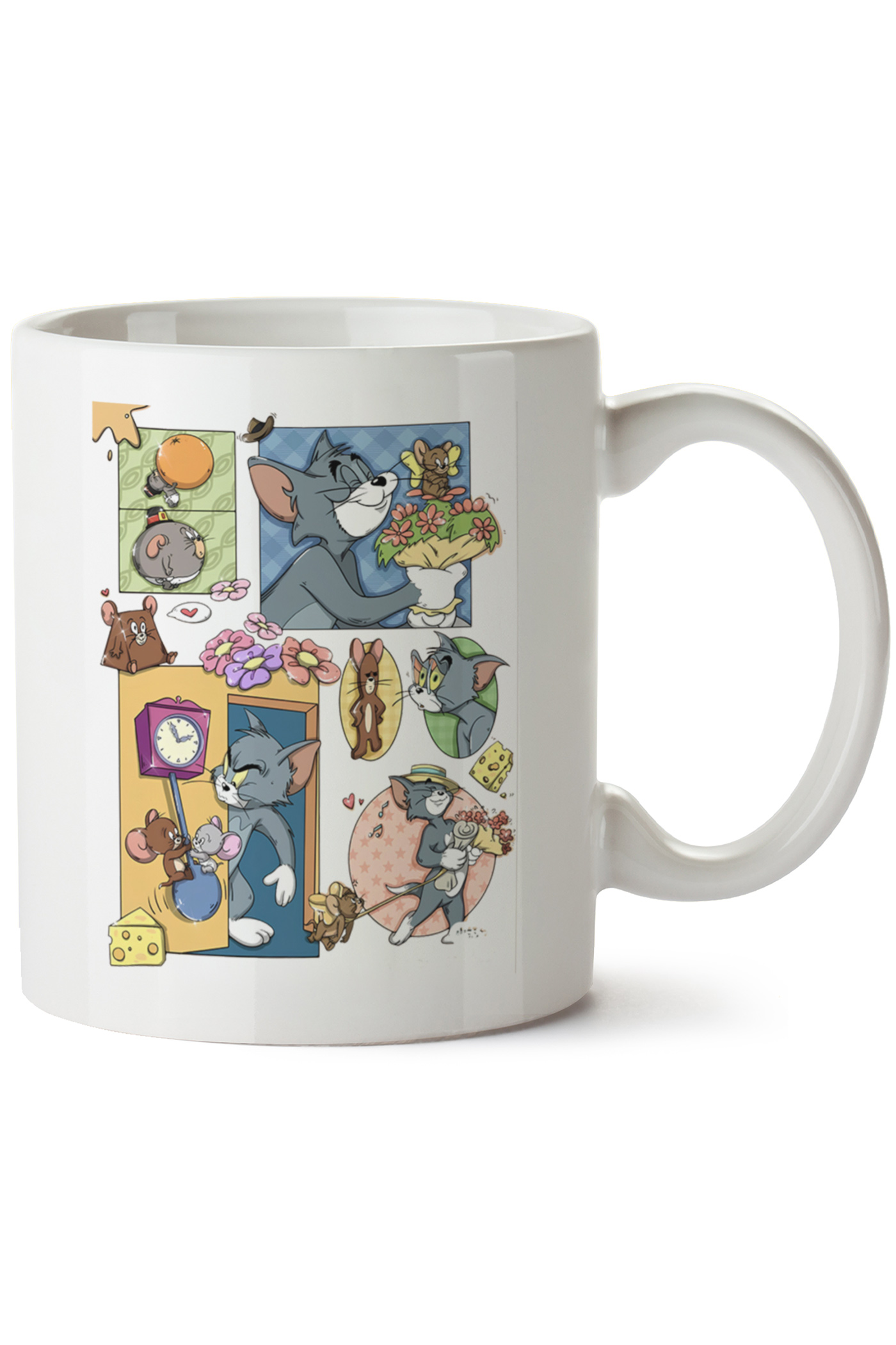 Tom&Jerry Baskılı Porselen Kupa Bardak