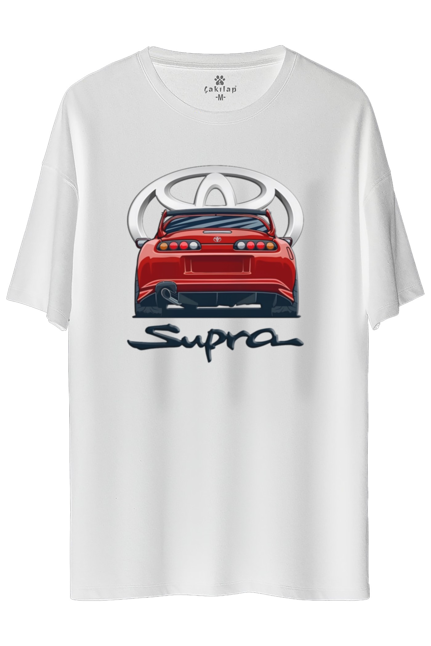 Toyota Supra Baskılı Oversize Tişört