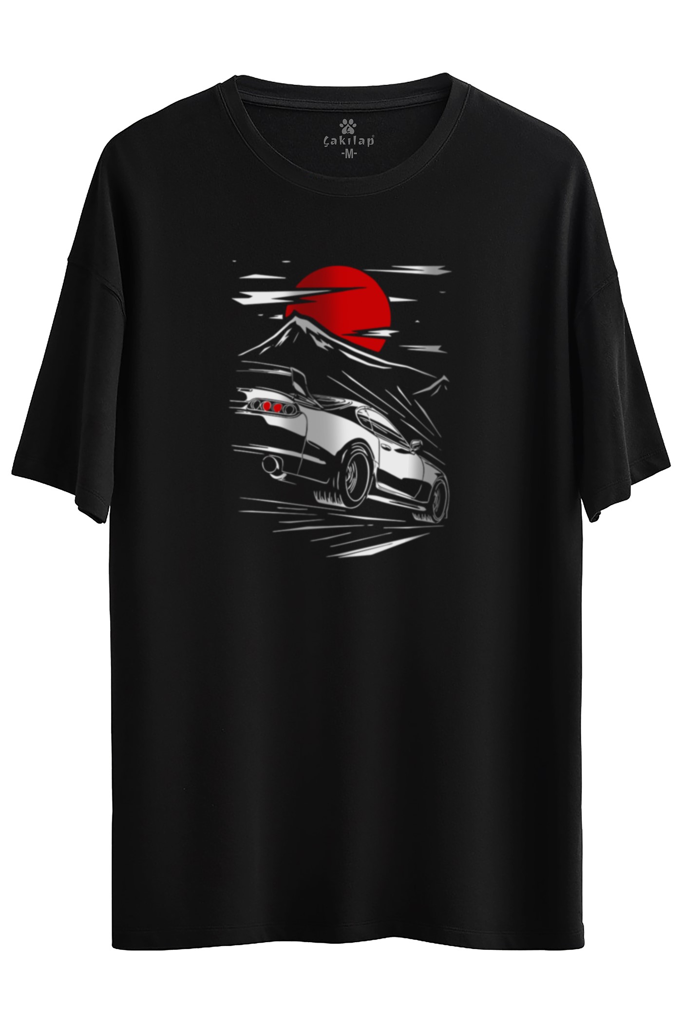 Toyota Supra Baskılı Oversize Tişört