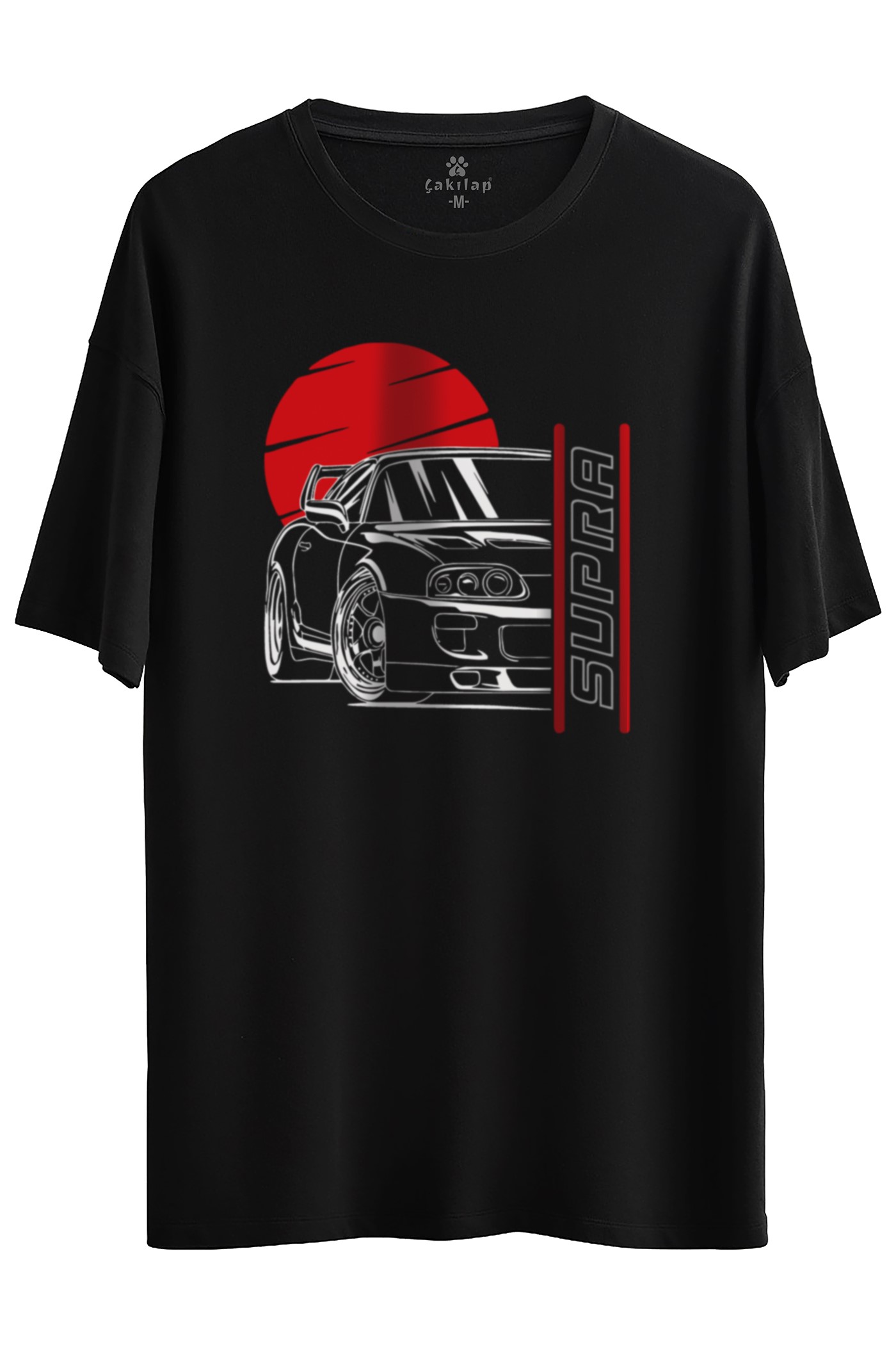 Toyota Supra Baskılı Oversize Tişört