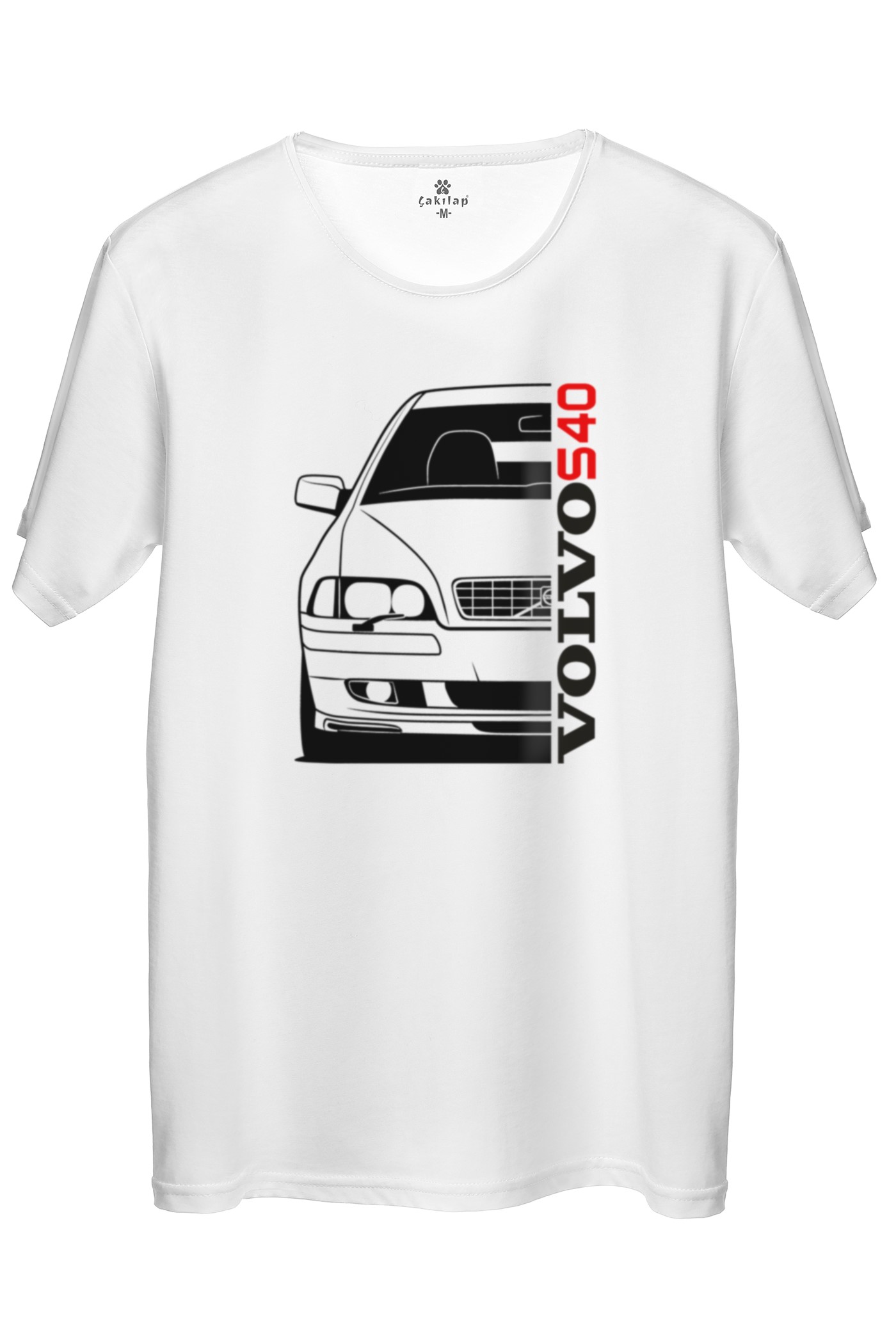 Volvo S40 Baskılı Regular Tişört