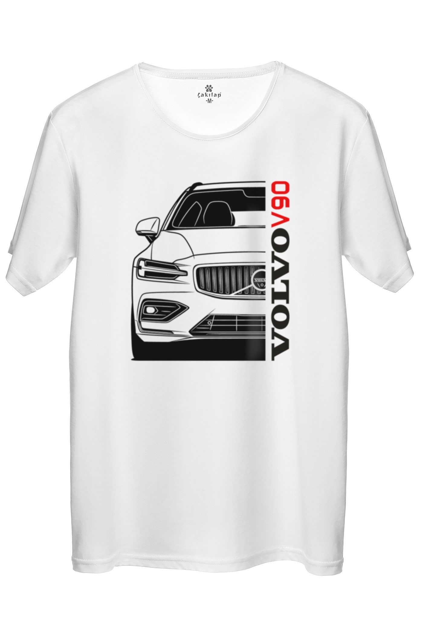 Volvo V90 Baskılı Regular Tişört