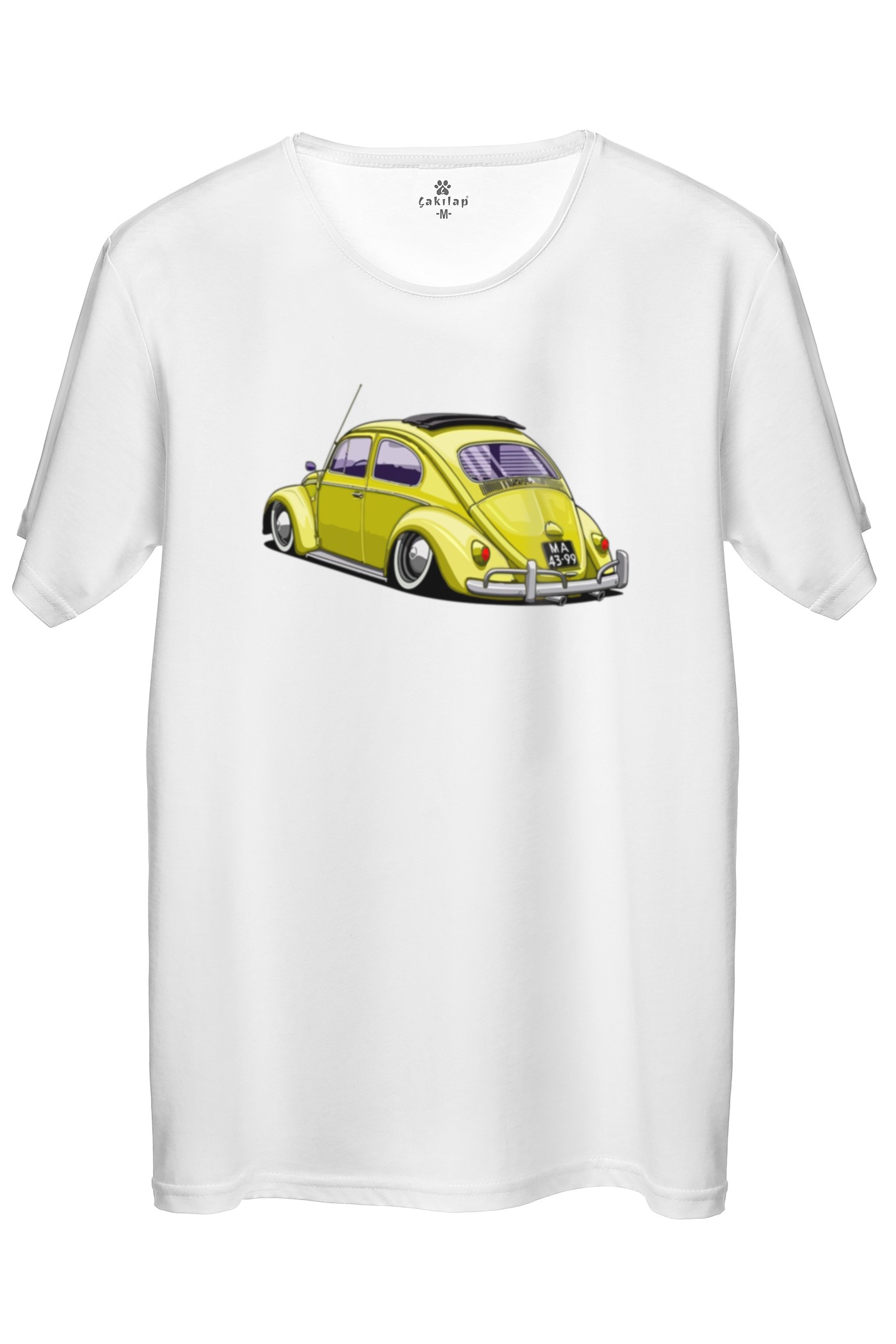 Vw Beetle Baskılı Regular Tişört