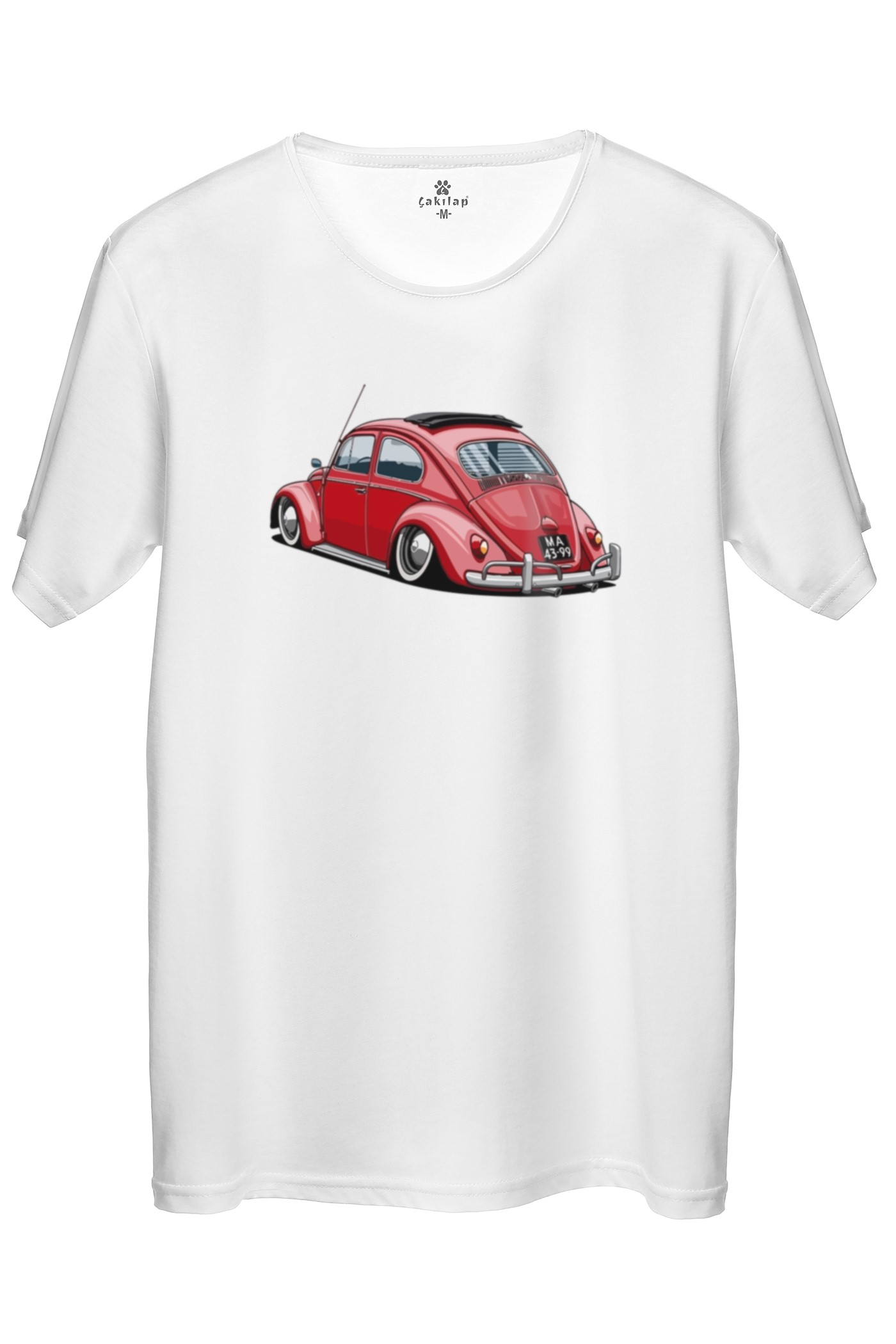 Vw Beetle Baskılı Regular Tişört