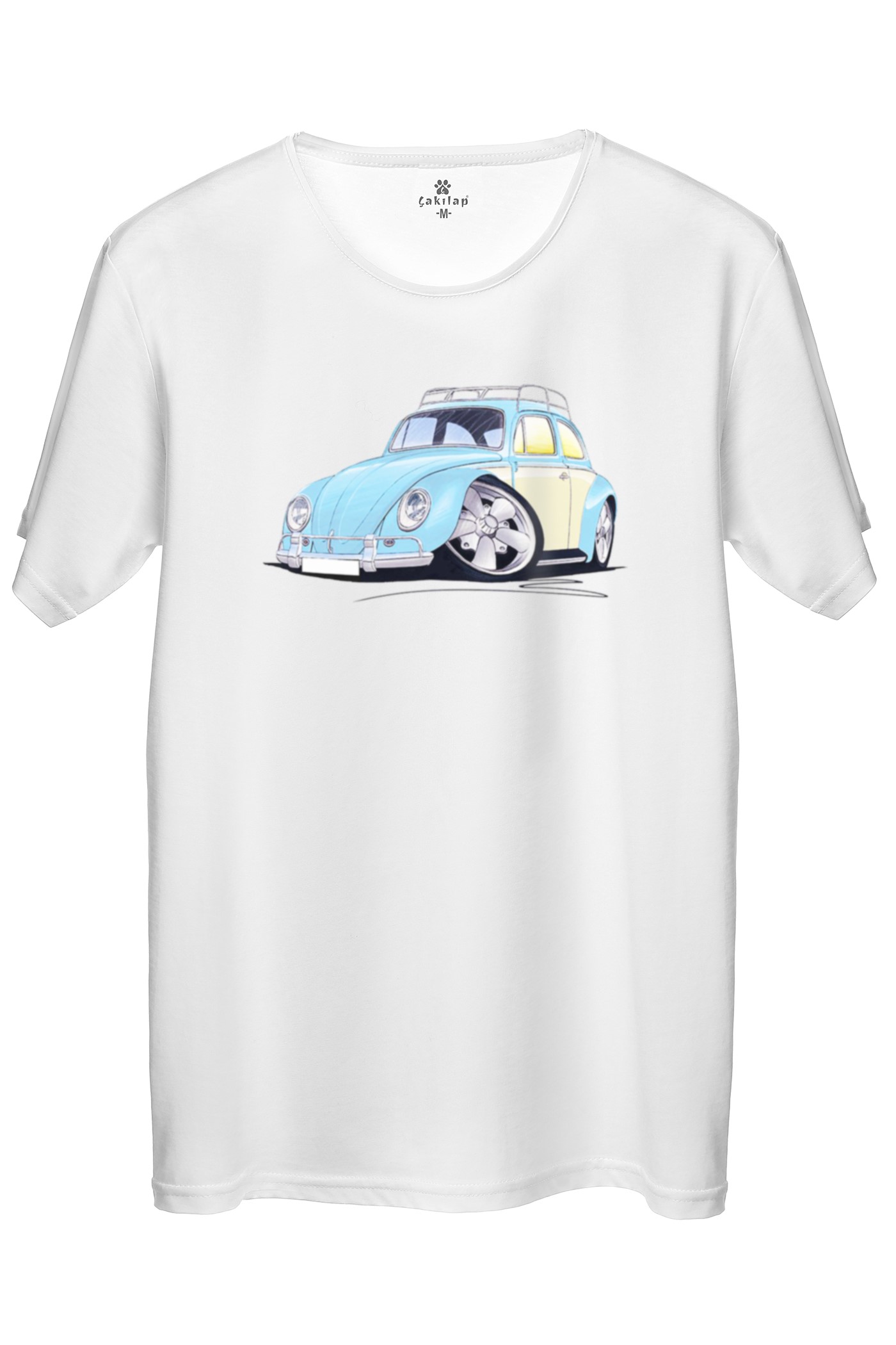 Vw Beetle Baskılı Regular Tişört