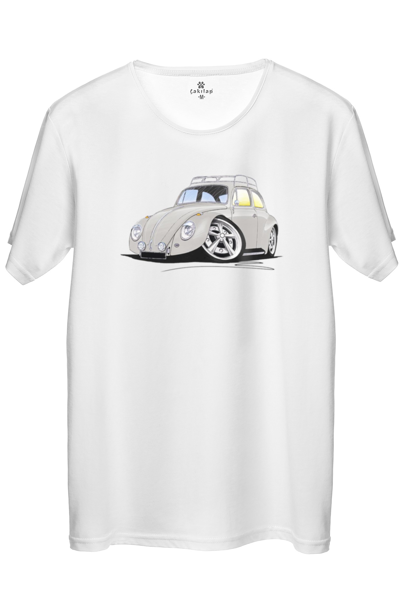Vw Beetle Baskılı Regular Tişört