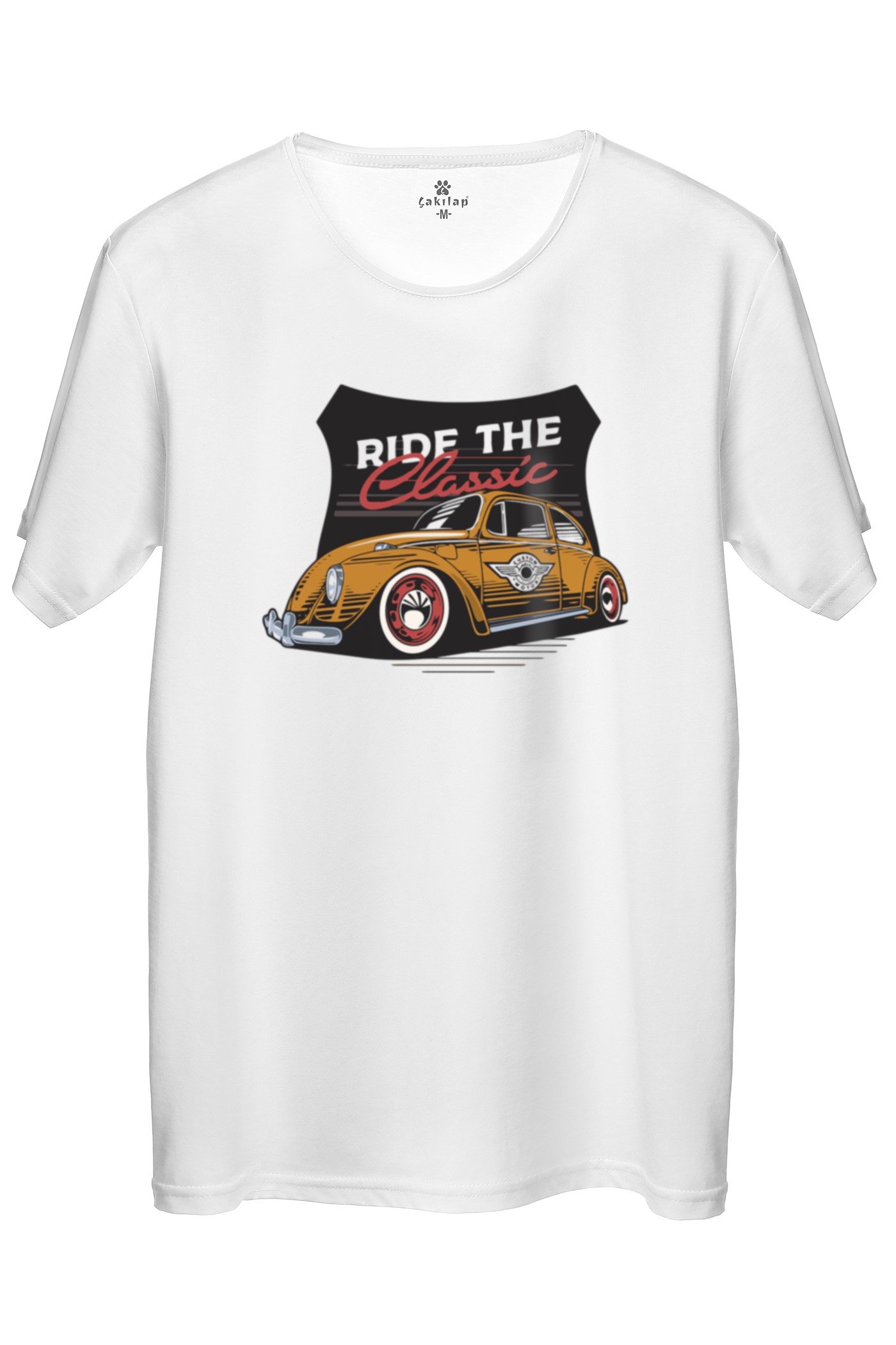 Vw Beetle Baskılı Regular Tişört