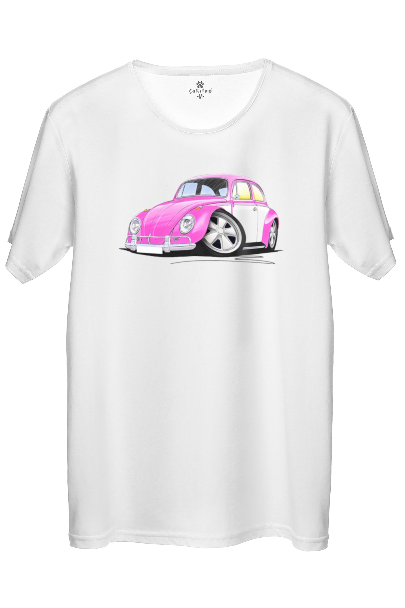 Vw Beetle Baskılı Regular Tişört