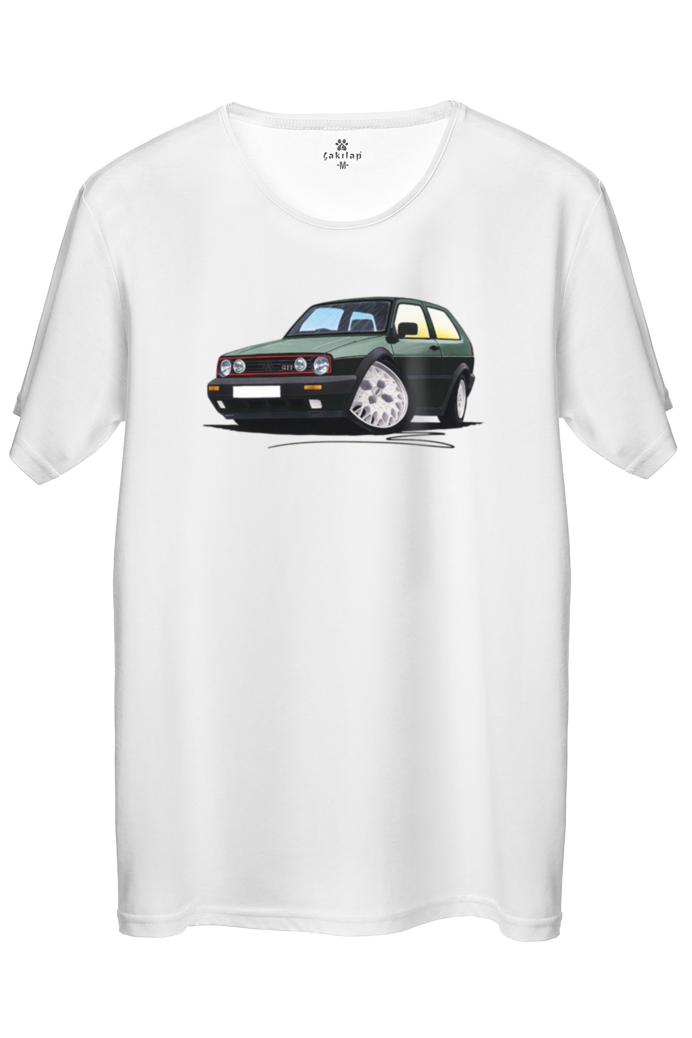 Vw Golf 2 Baskılı Regular Tişört