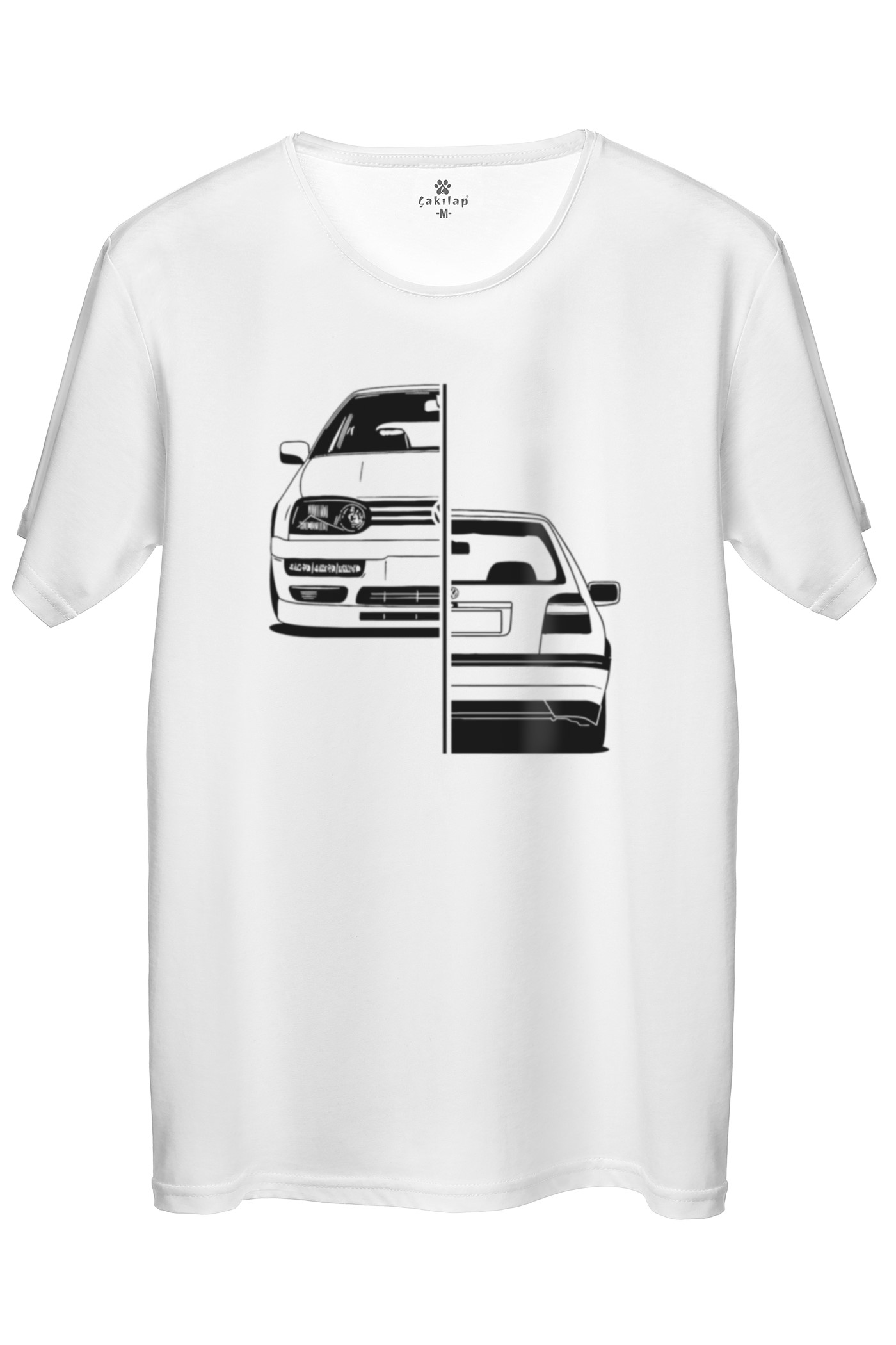 Vw Golf 3 Baskılı Regular Tişört