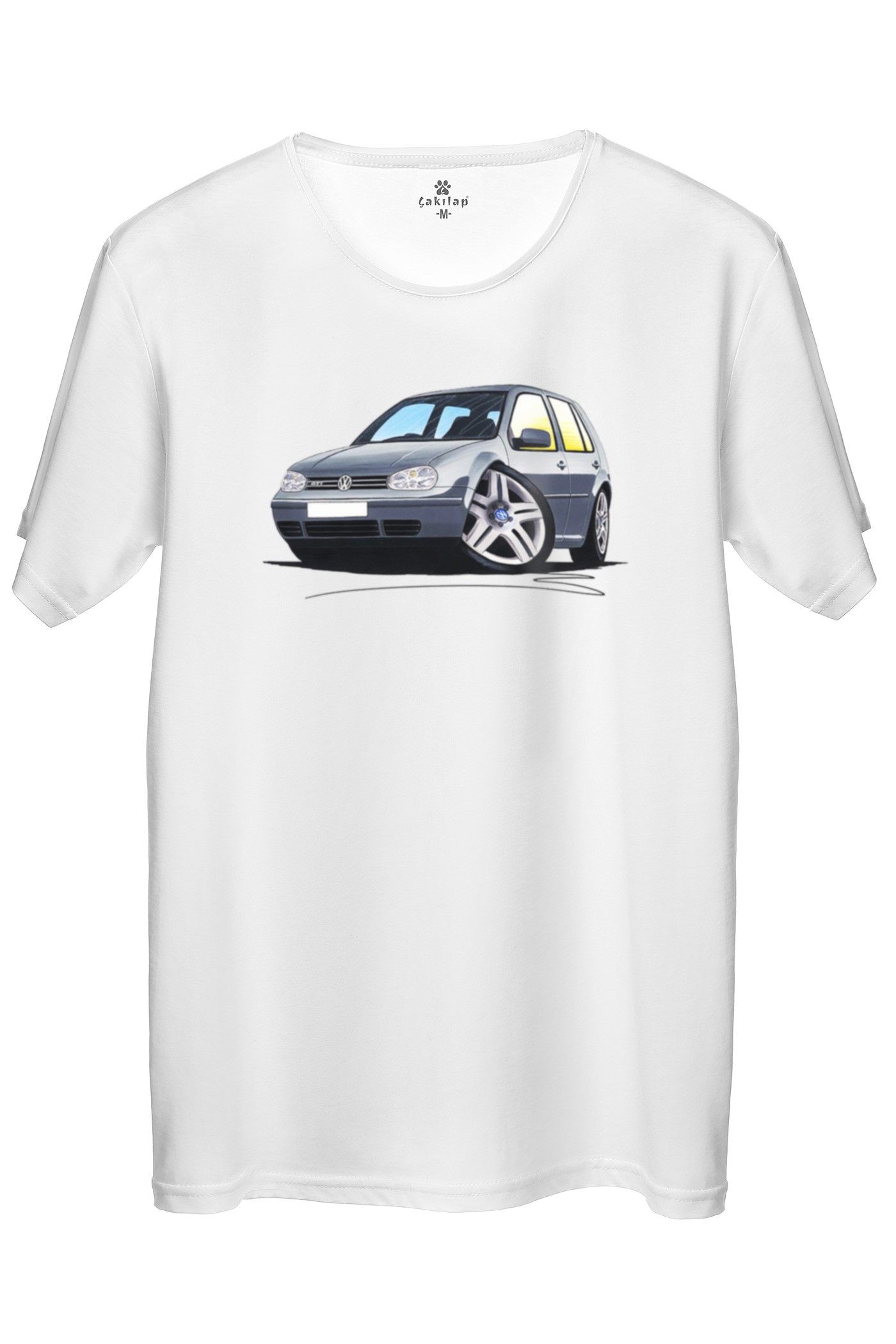 Vw Golf 4 Baskılı Regular Tişört