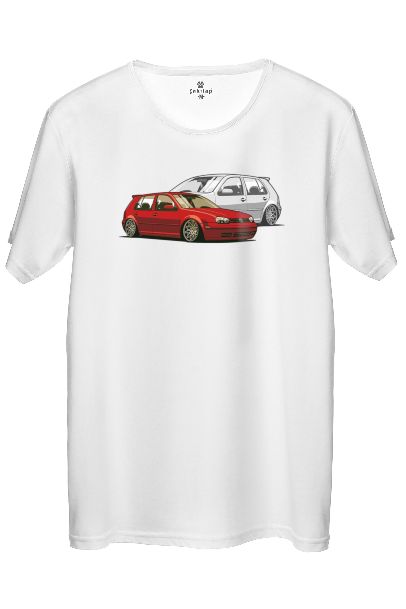 Vw Golf 4 Baskılı Regular Tişört