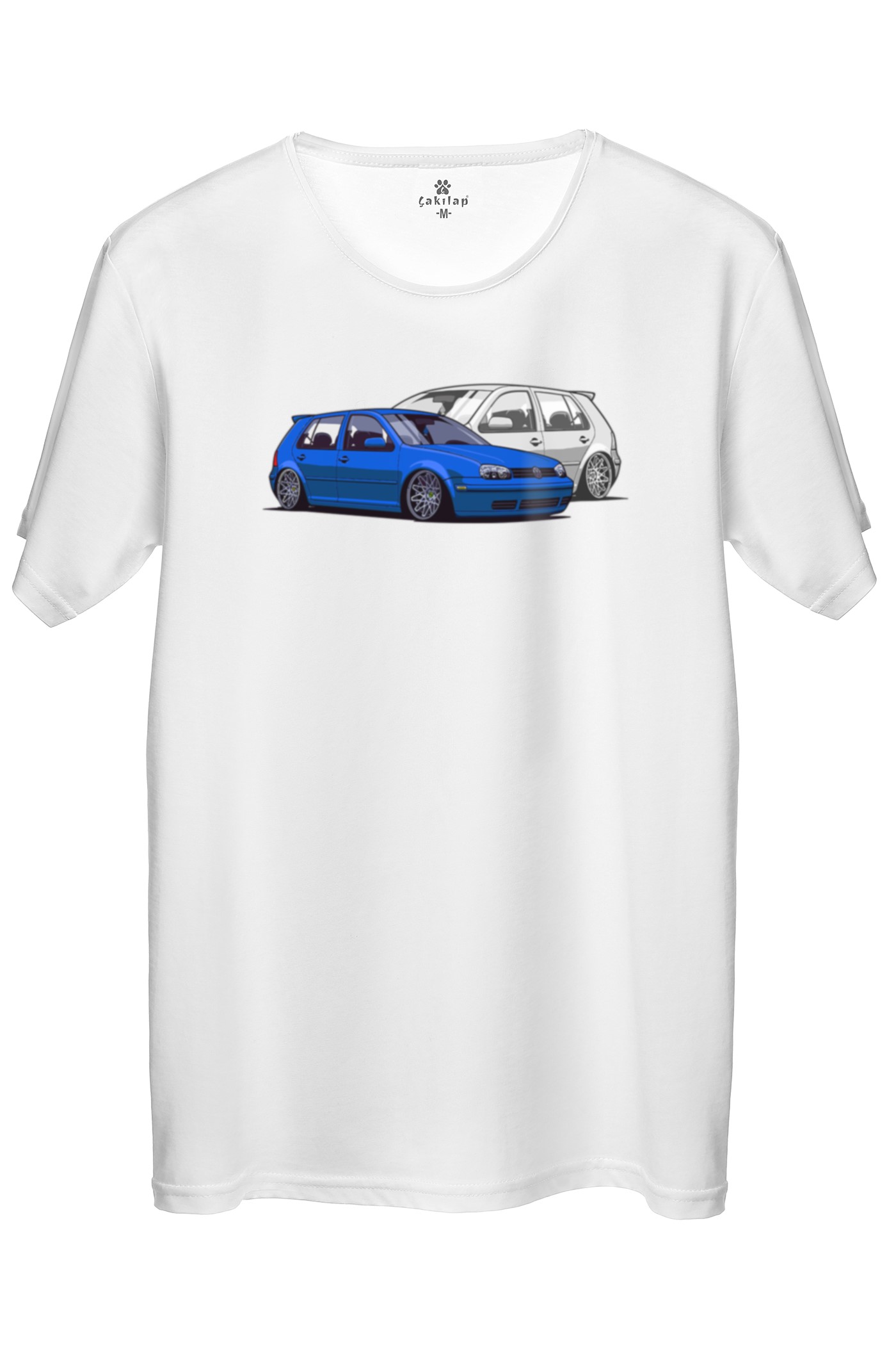 Vw Golf 4 Baskılı Regular Tişört