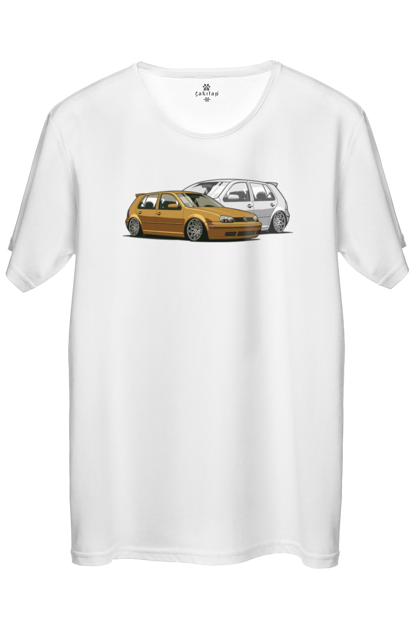 Vw Golf 4 Baskılı Regular Tişört