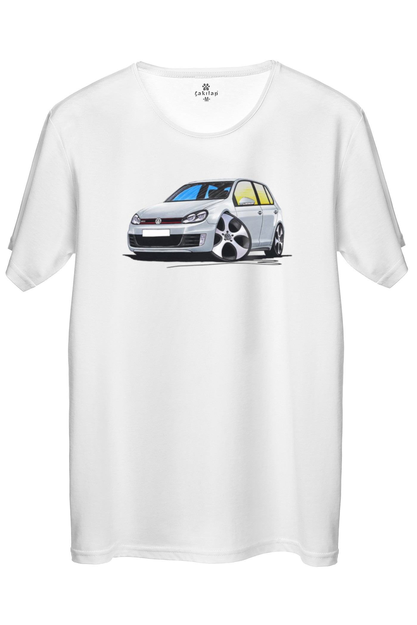 Vw Golf 6 Baskılı Regular Tişört