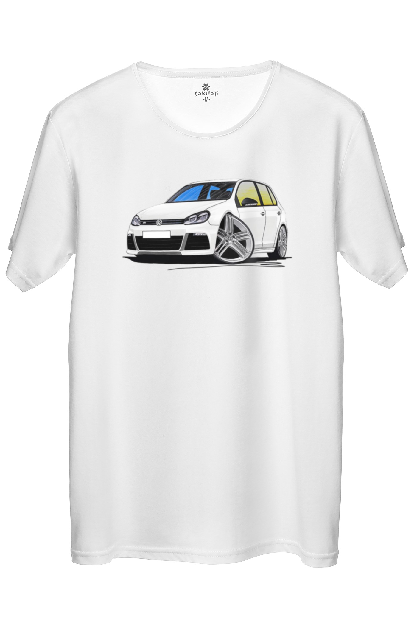 Vw Golf 6 Baskılı Regular Tişört