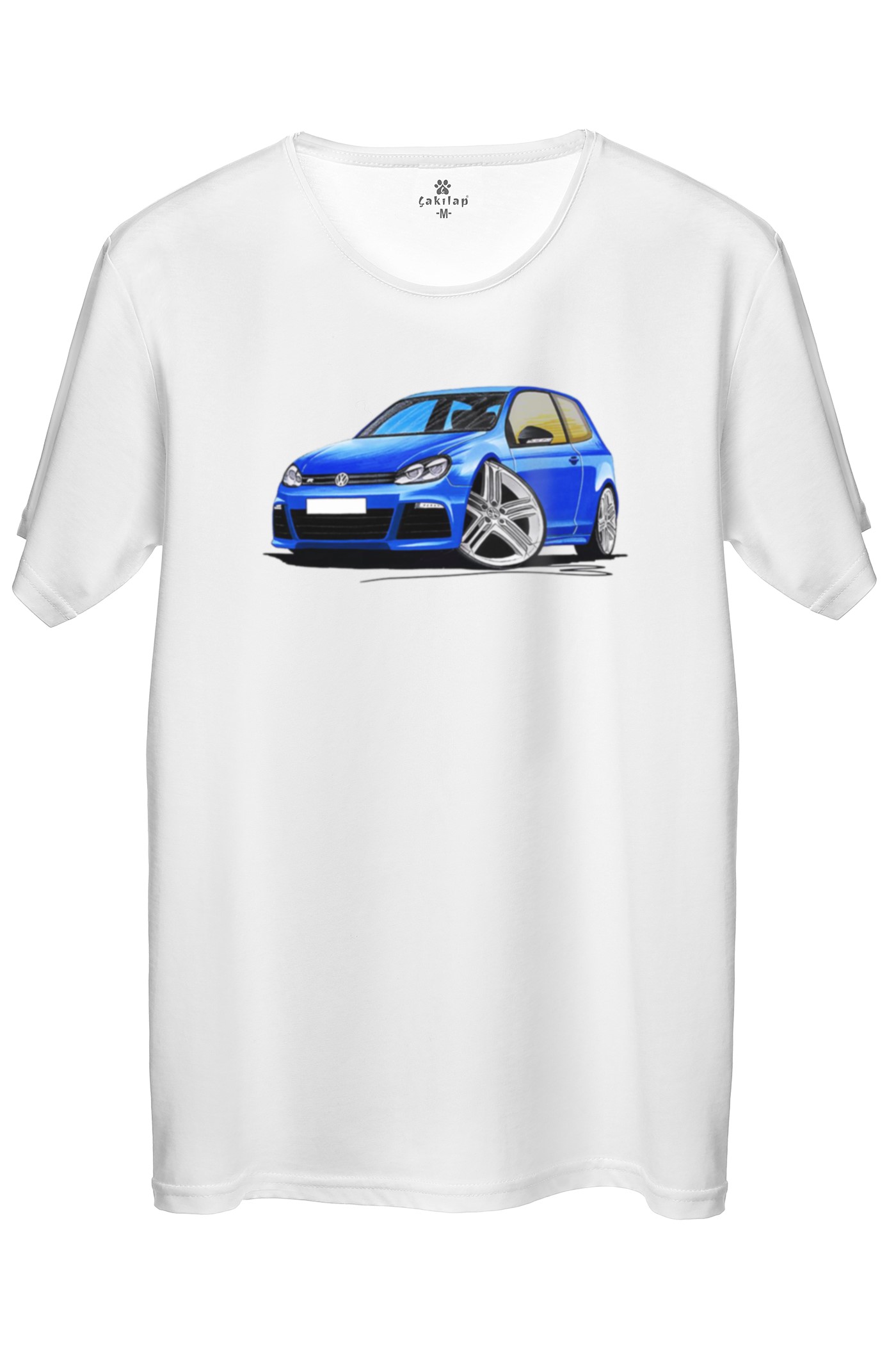 Vw Golf 6 Baskılı Regular Tişört