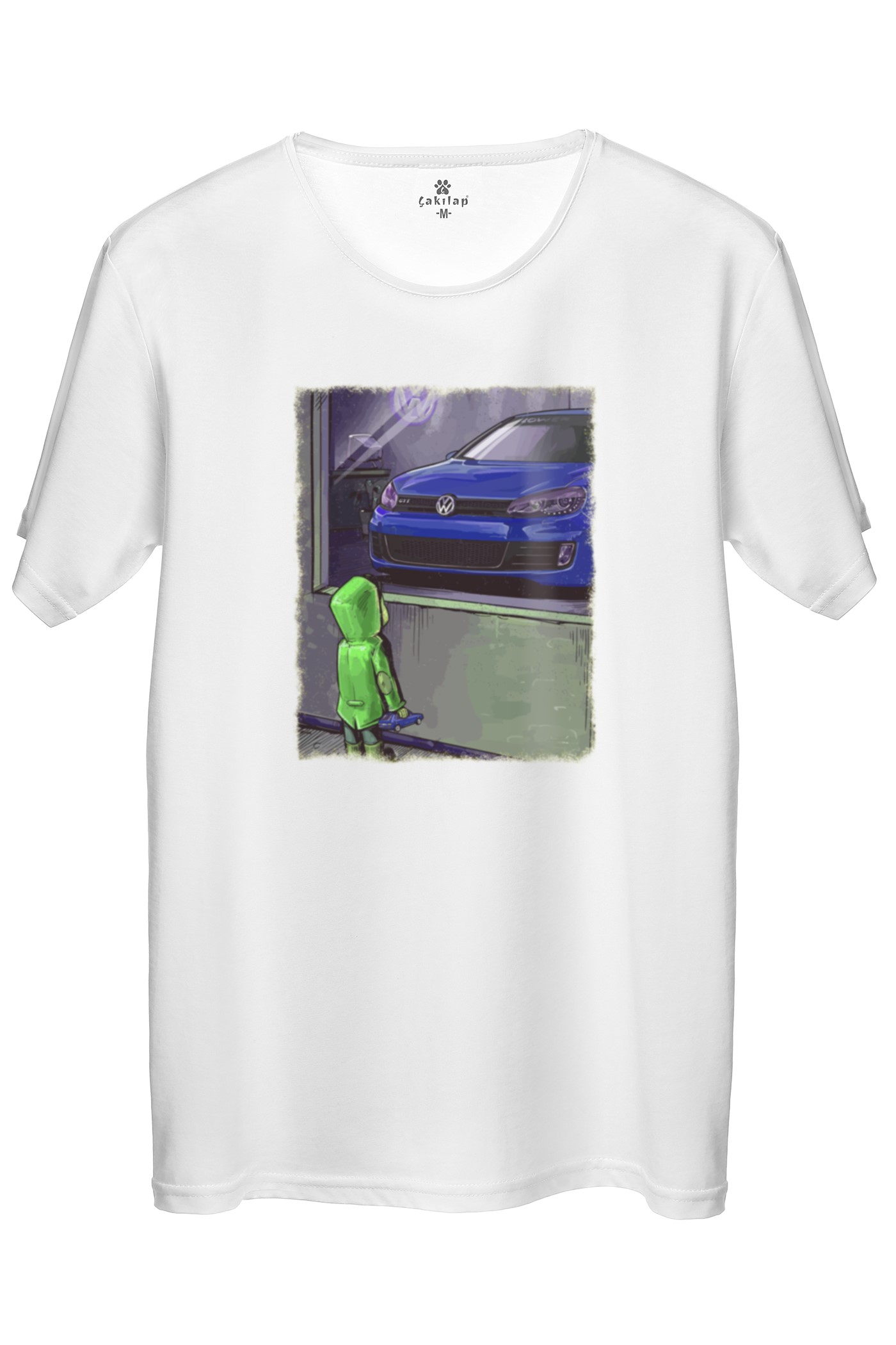 Vw Golf 6 Baskılı Regular Tişört