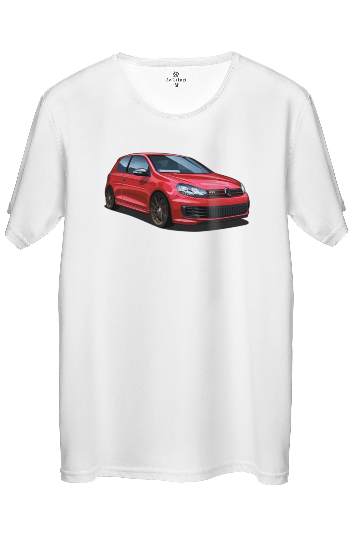 Vw Golf 6 Baskılı Regular Tişört