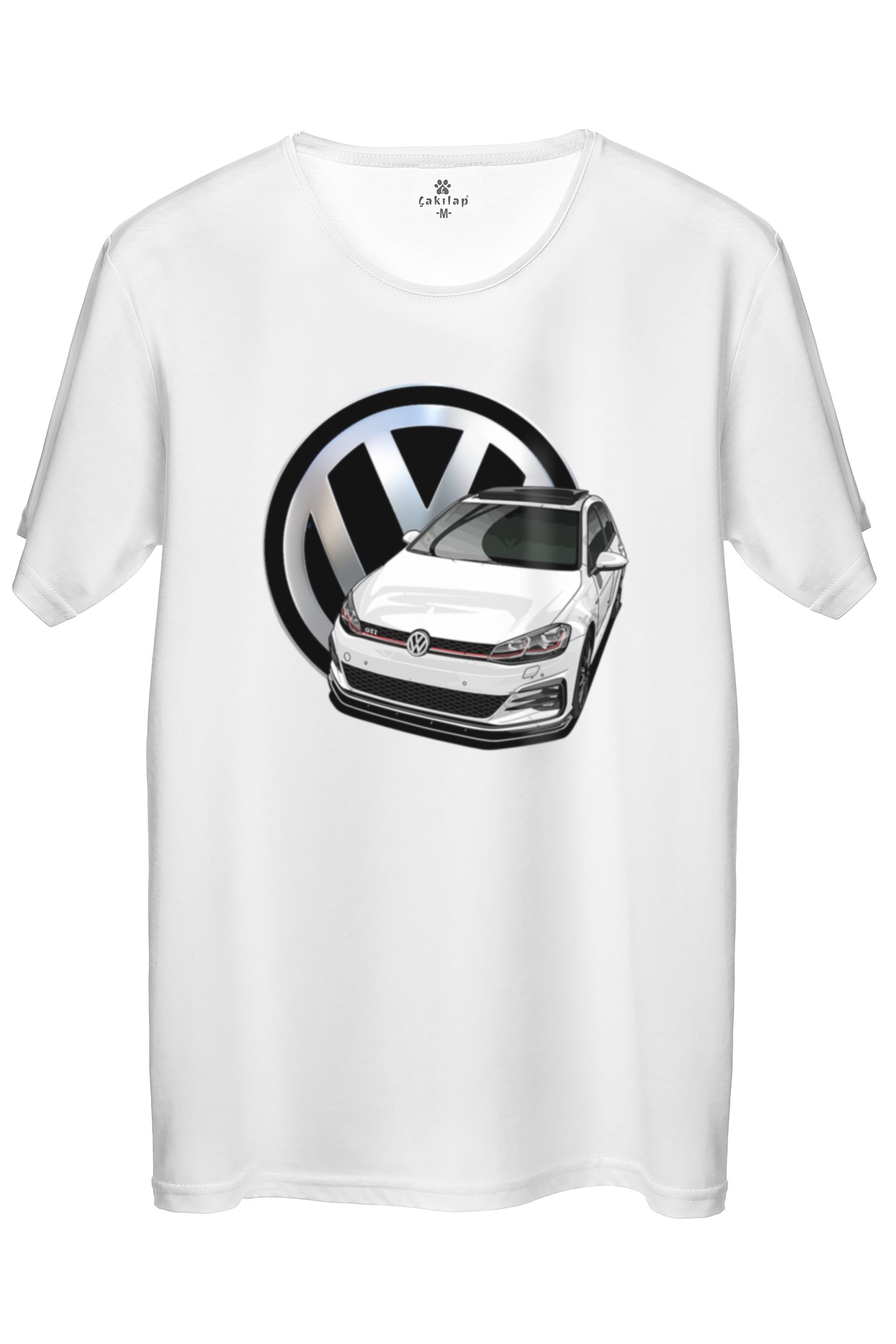 Vw Golf 7 Baskılı Regular Tişört