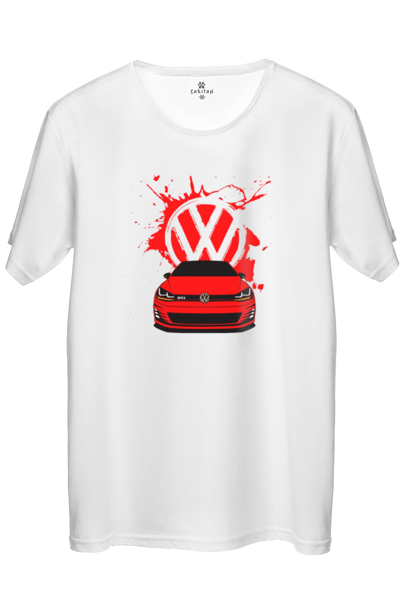 Vw Golf 7 Baskılı Regular Tişört