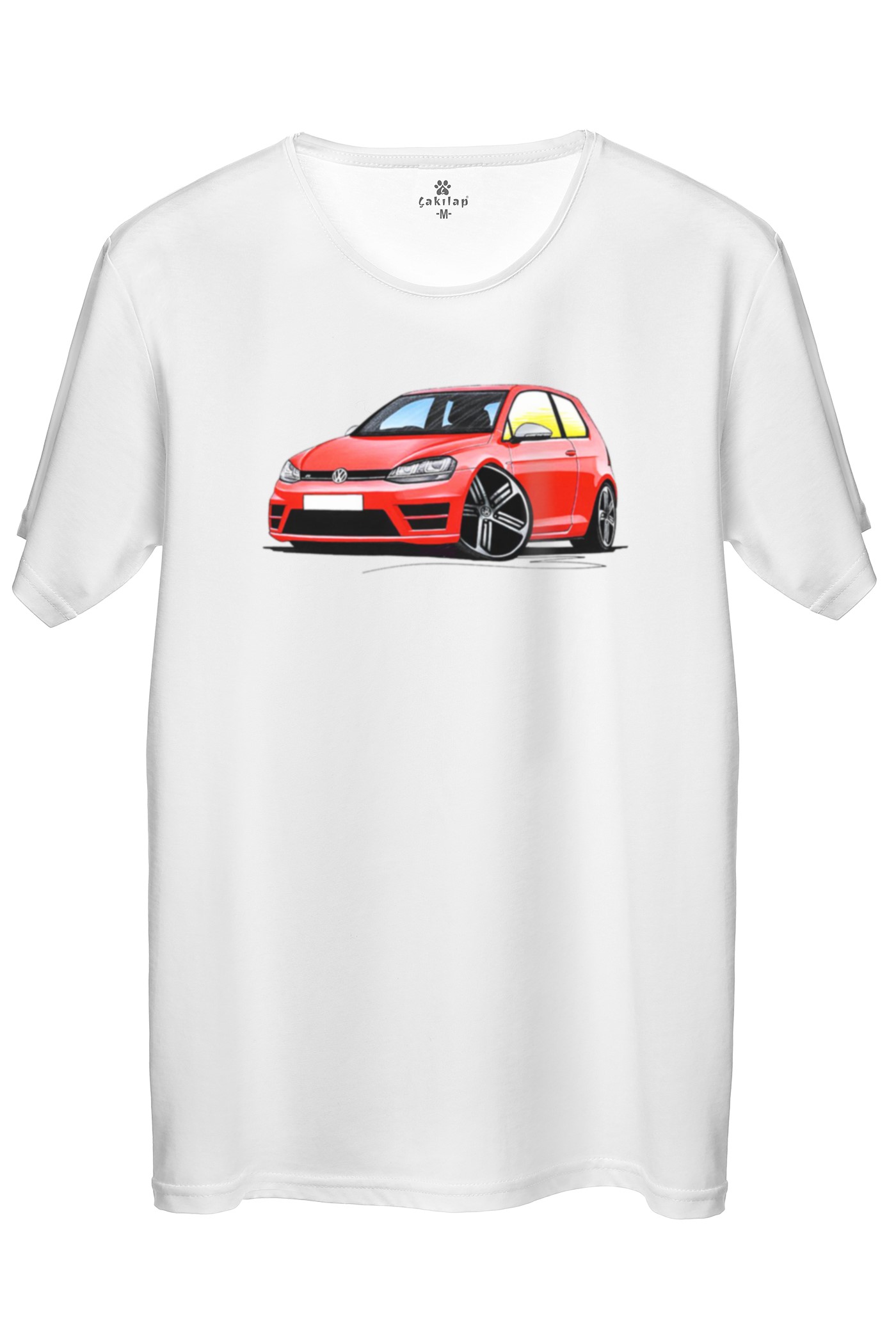 Vw Golf 7 Baskılı Regular Tişört