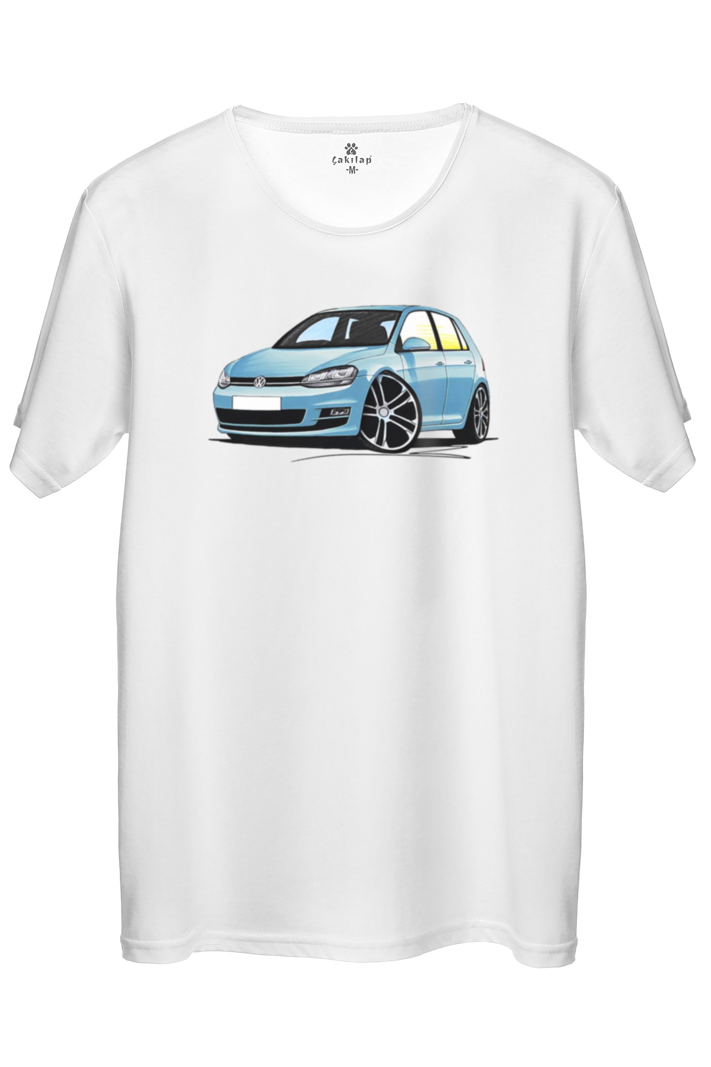 Vw Golf 7 Baskılı Regular Tişört