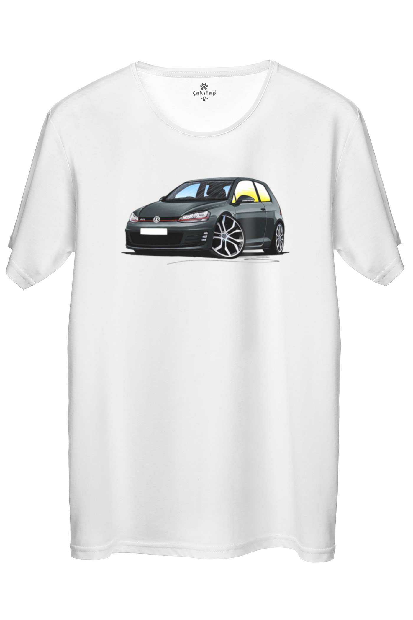 Vw Golf 7 Baskılı Regular Tişört