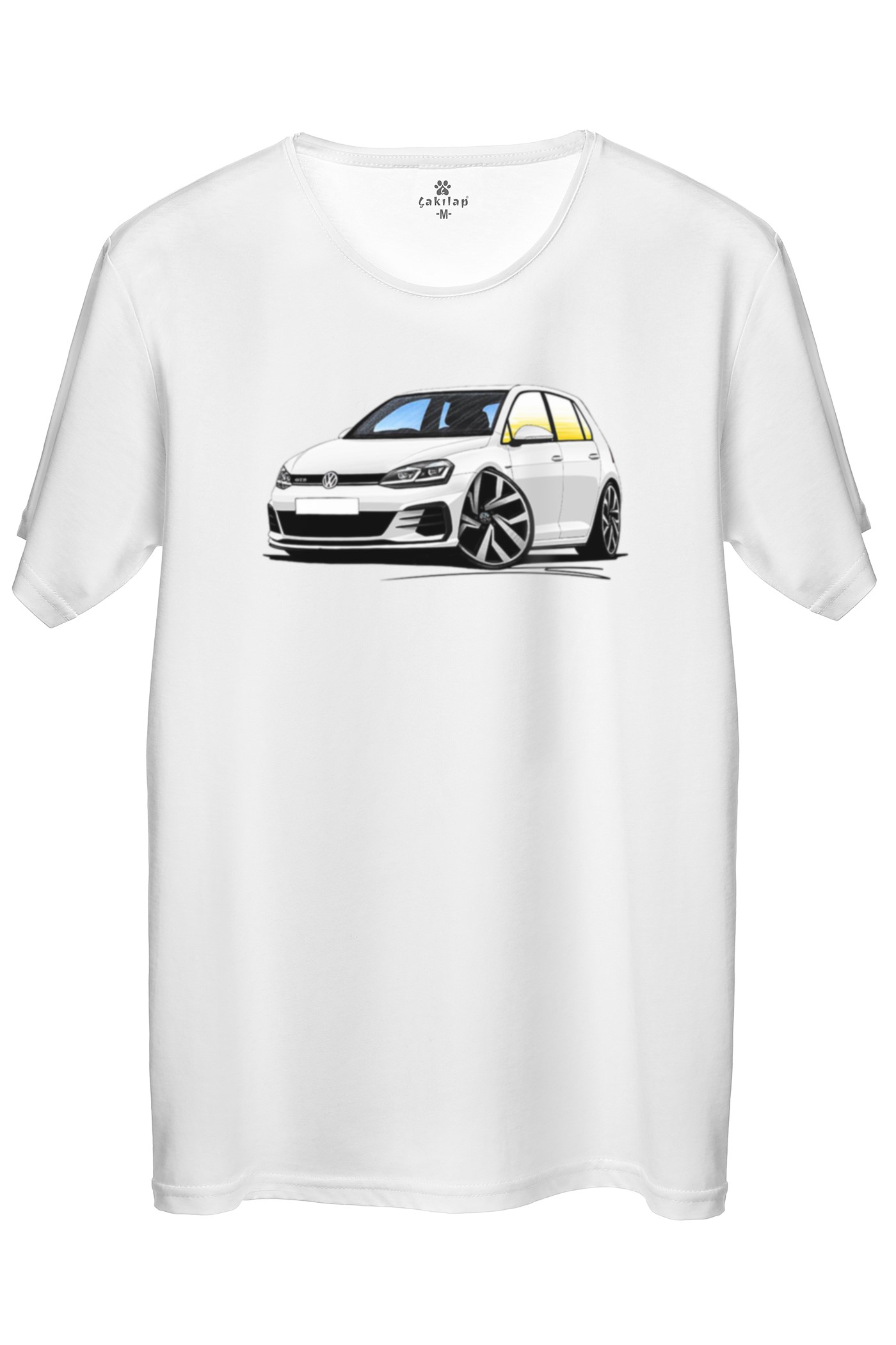 Vw Golf 7 Baskılı Regular Tişört