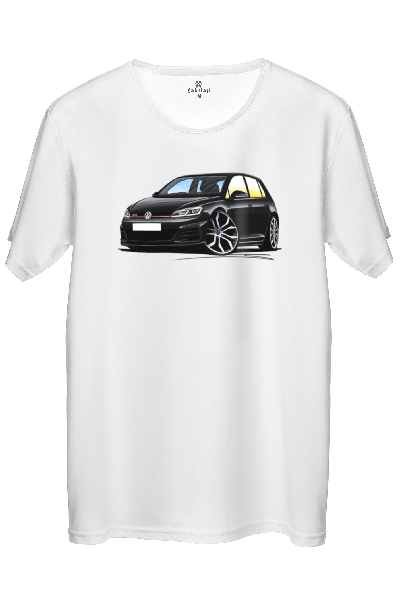 Vw Golf 7 Baskılı Regular Tişört