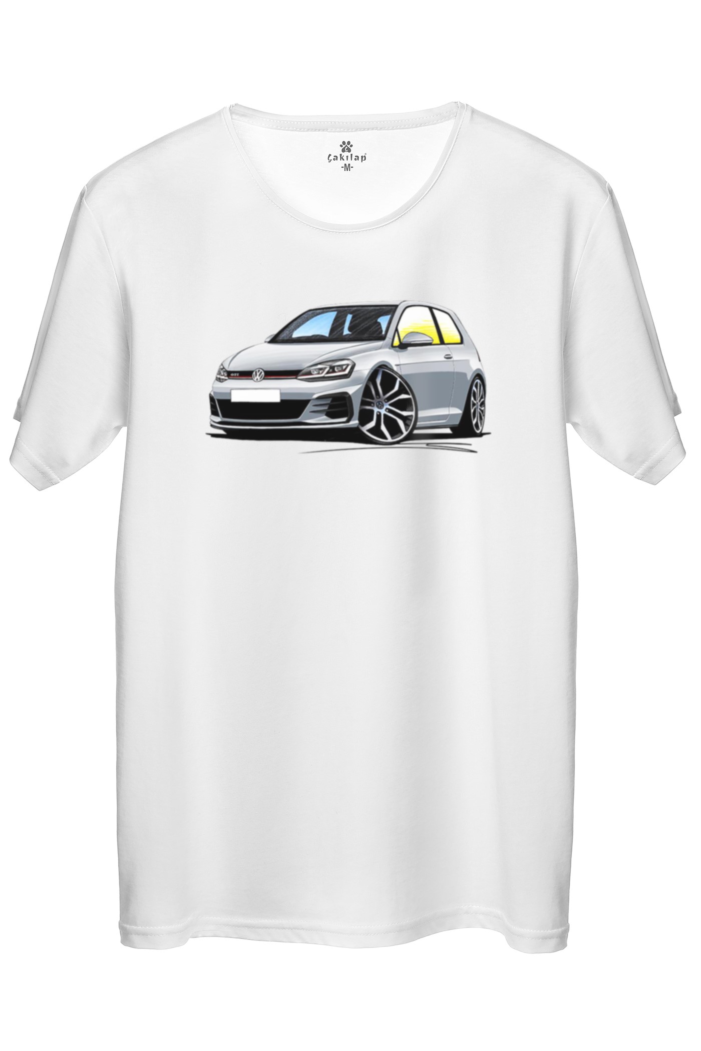 Vw Golf 7 Baskılı Regular Tişört