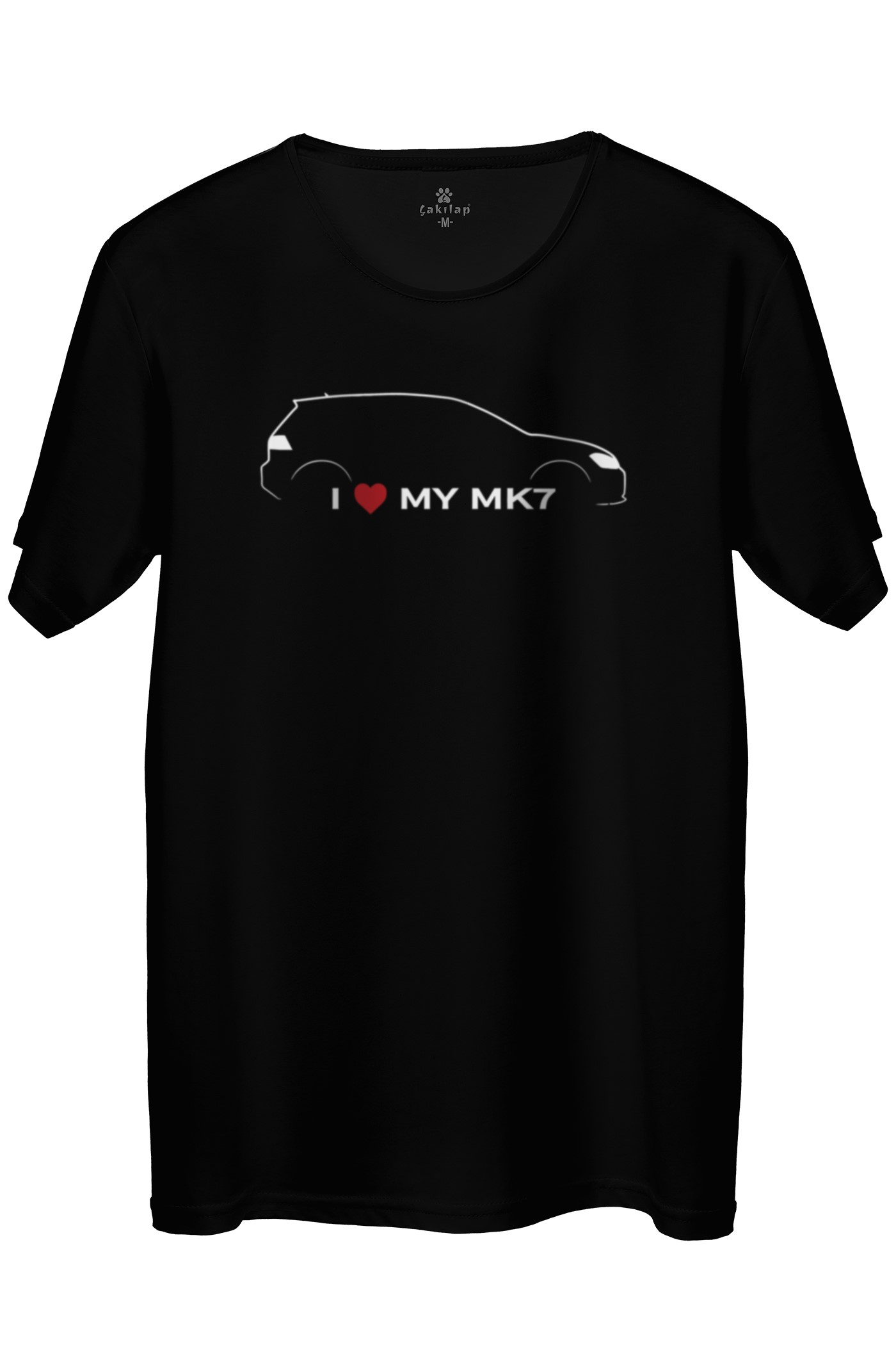 Vw Golf 7 Baskılı Regular Tişört