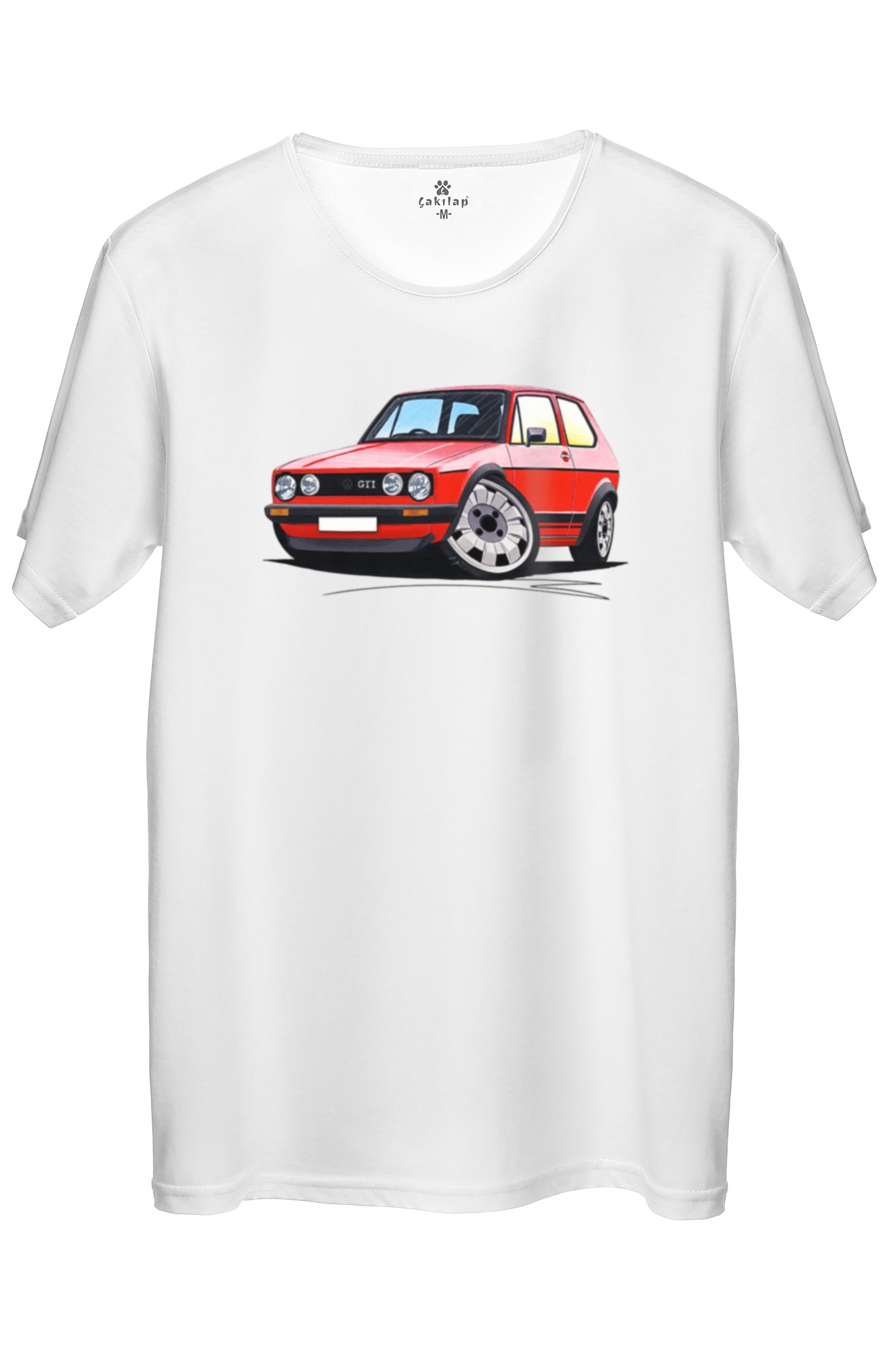 Vw Golf 1 Baskılı Regular Tişört