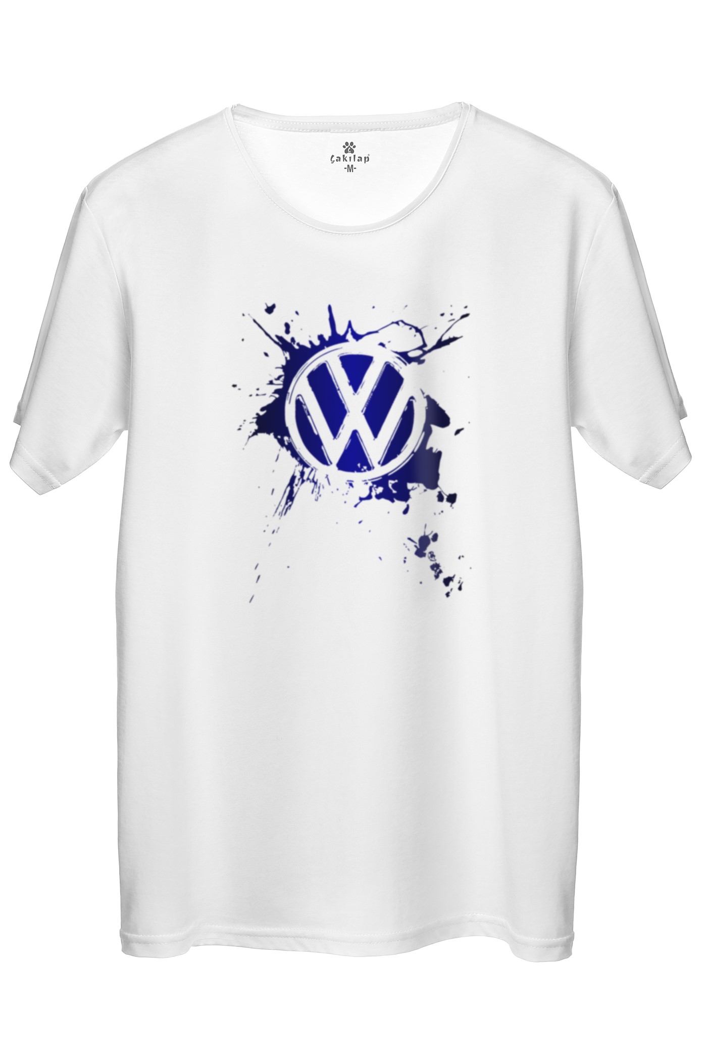 Vw Logo Baskılı Regular Tişört