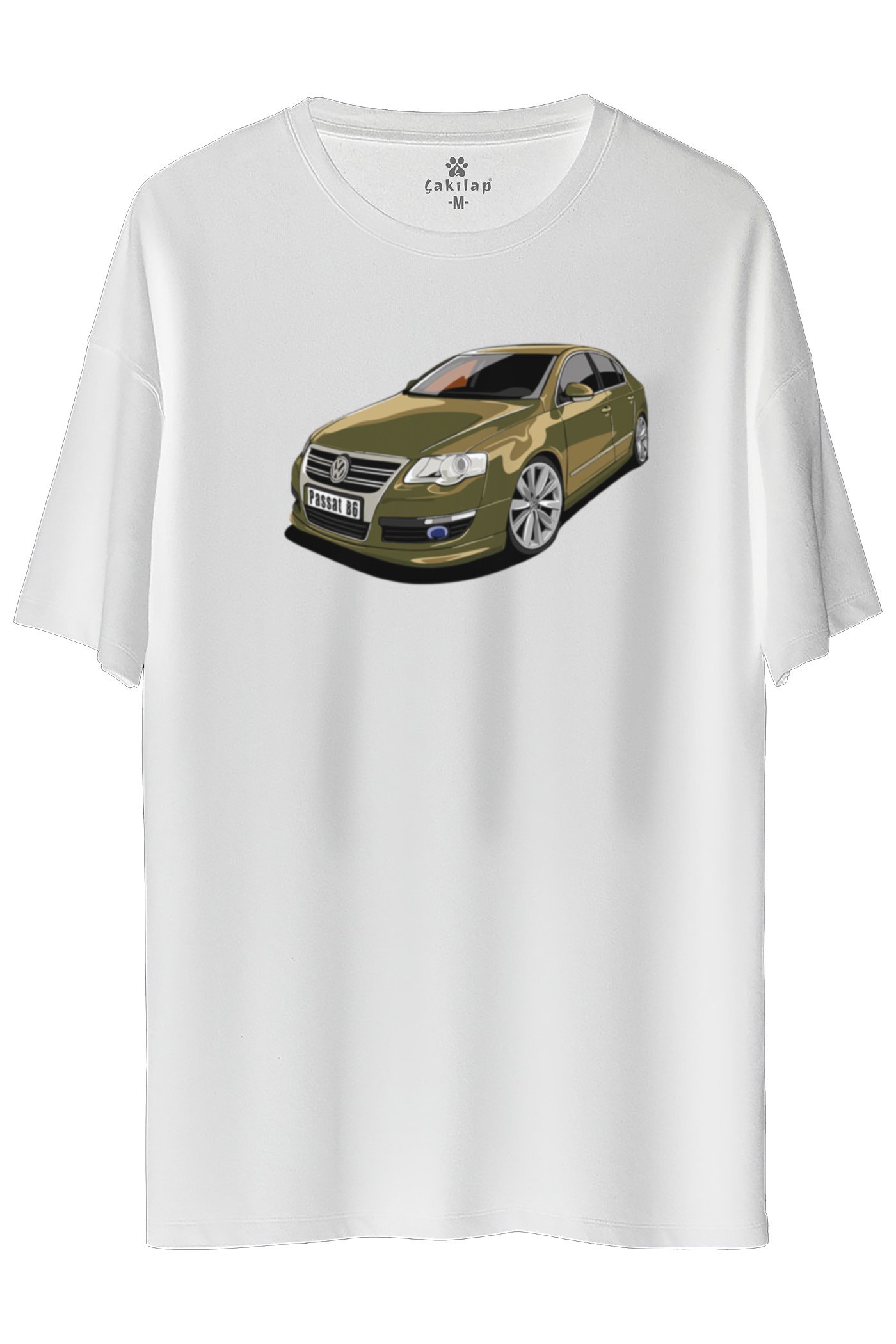 Vw Passat B6 Baskılı Oversize Tişört