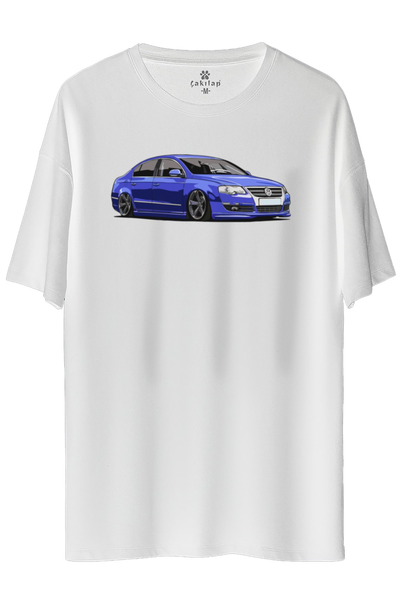 Vw Passat B6 Baskılı Oversize Tişört