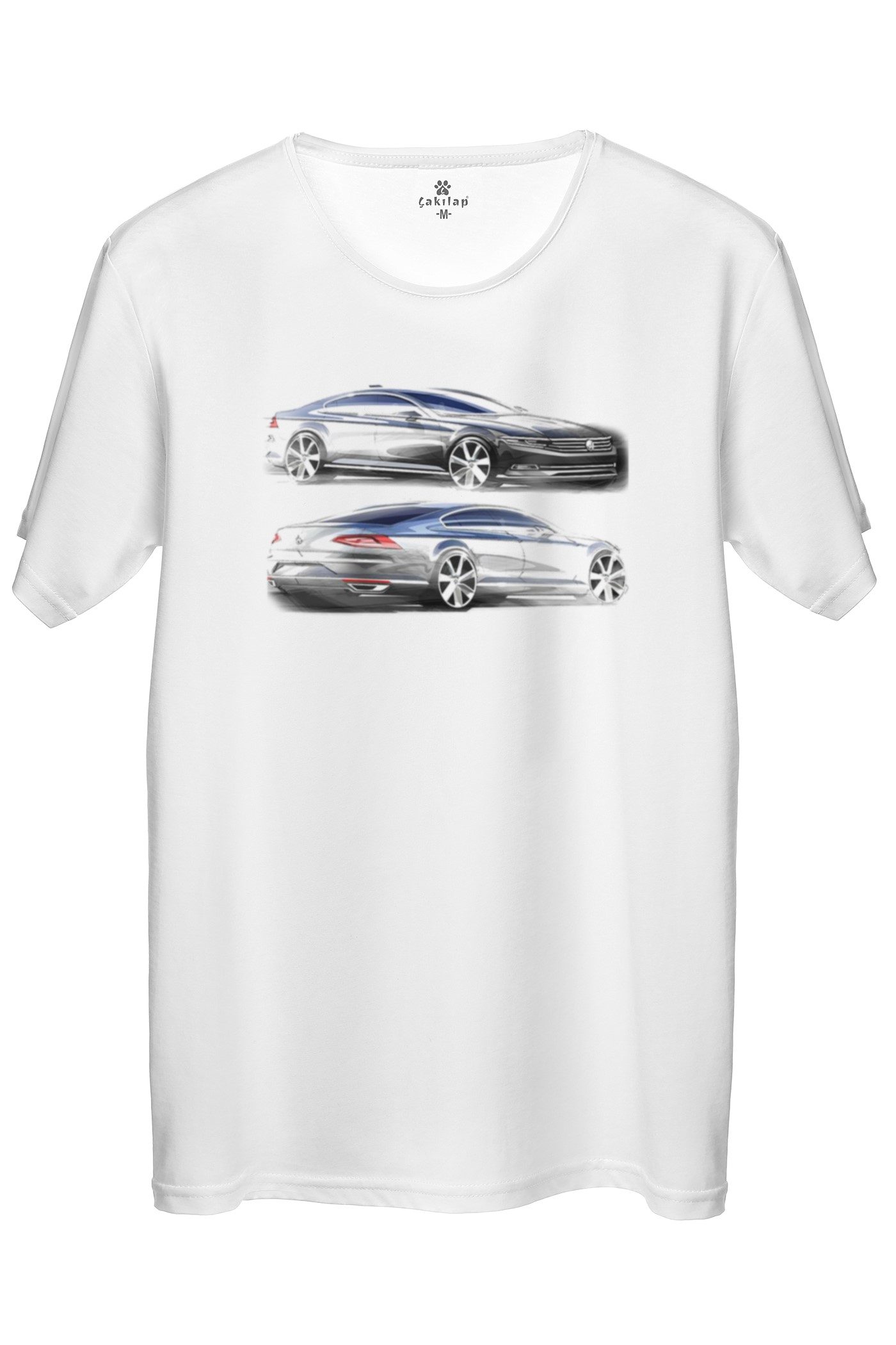 Vw Passat B8 Baskılı Regular Tişört