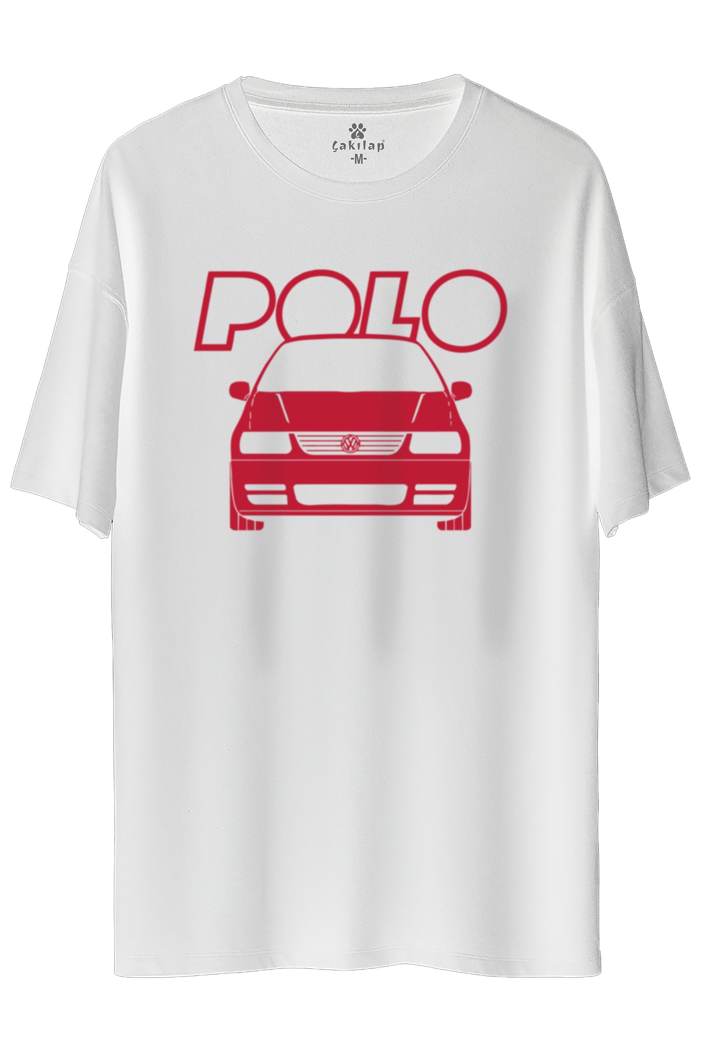 Vw Polo Mk3 Baskılı Oversize Tişört