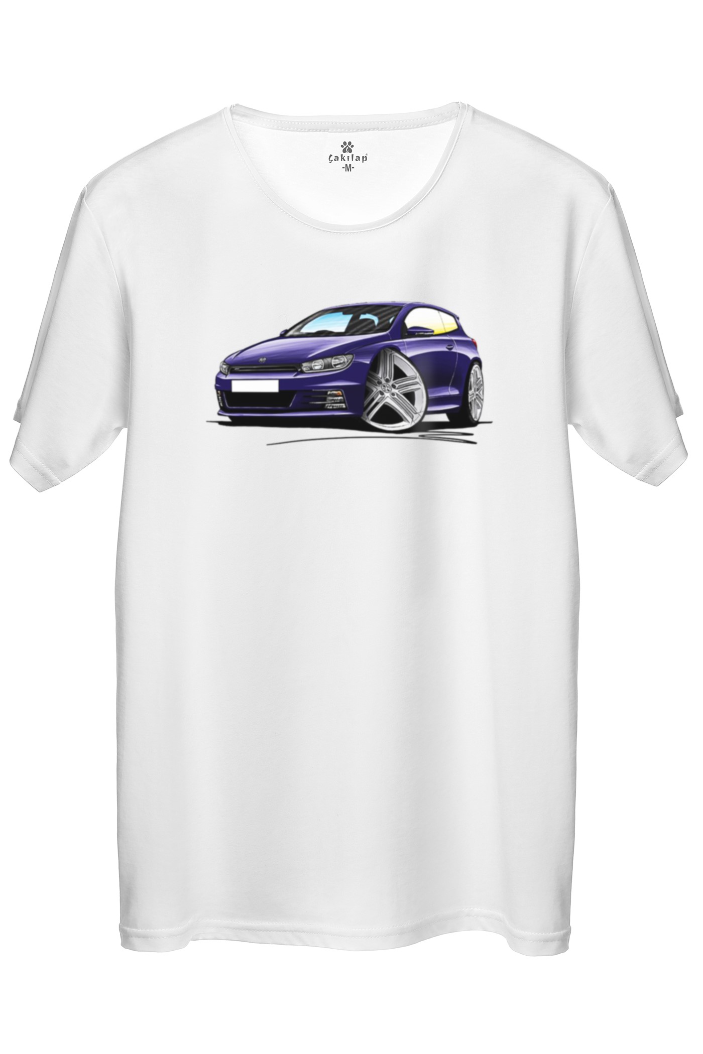 Vw Scirocco Baskılı Regular Tişört